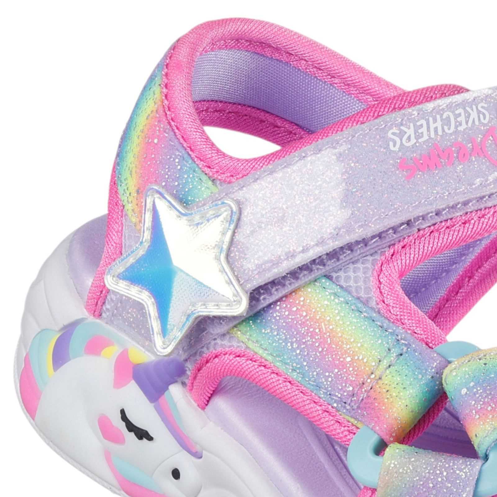 Skechers Unicorn Dreams Girls Sandals - Image 6