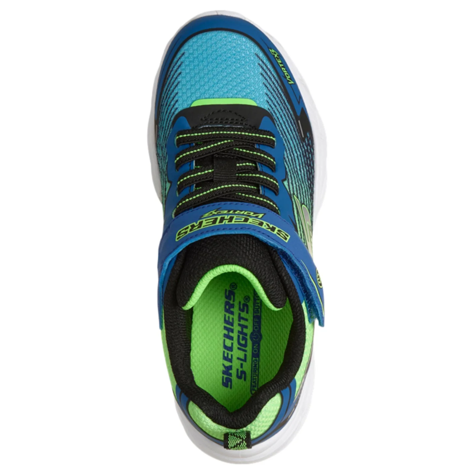 Skechers VORTEX 3.0 Boys Lighted Gore & Strap Shoes - Image 3