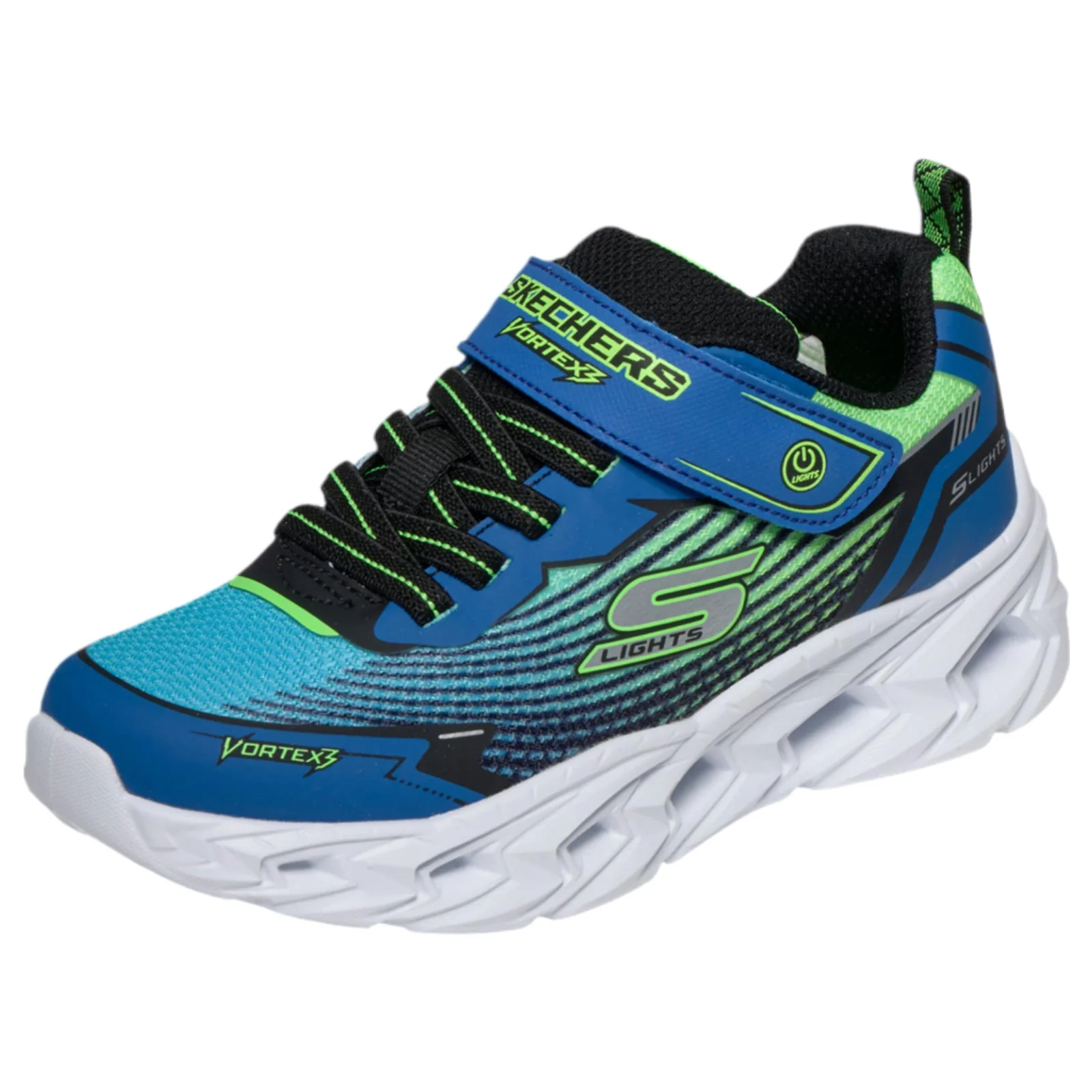 Skechers VORTEX 3.0 Boys Lighted Gore & Strap Shoes - Image 6