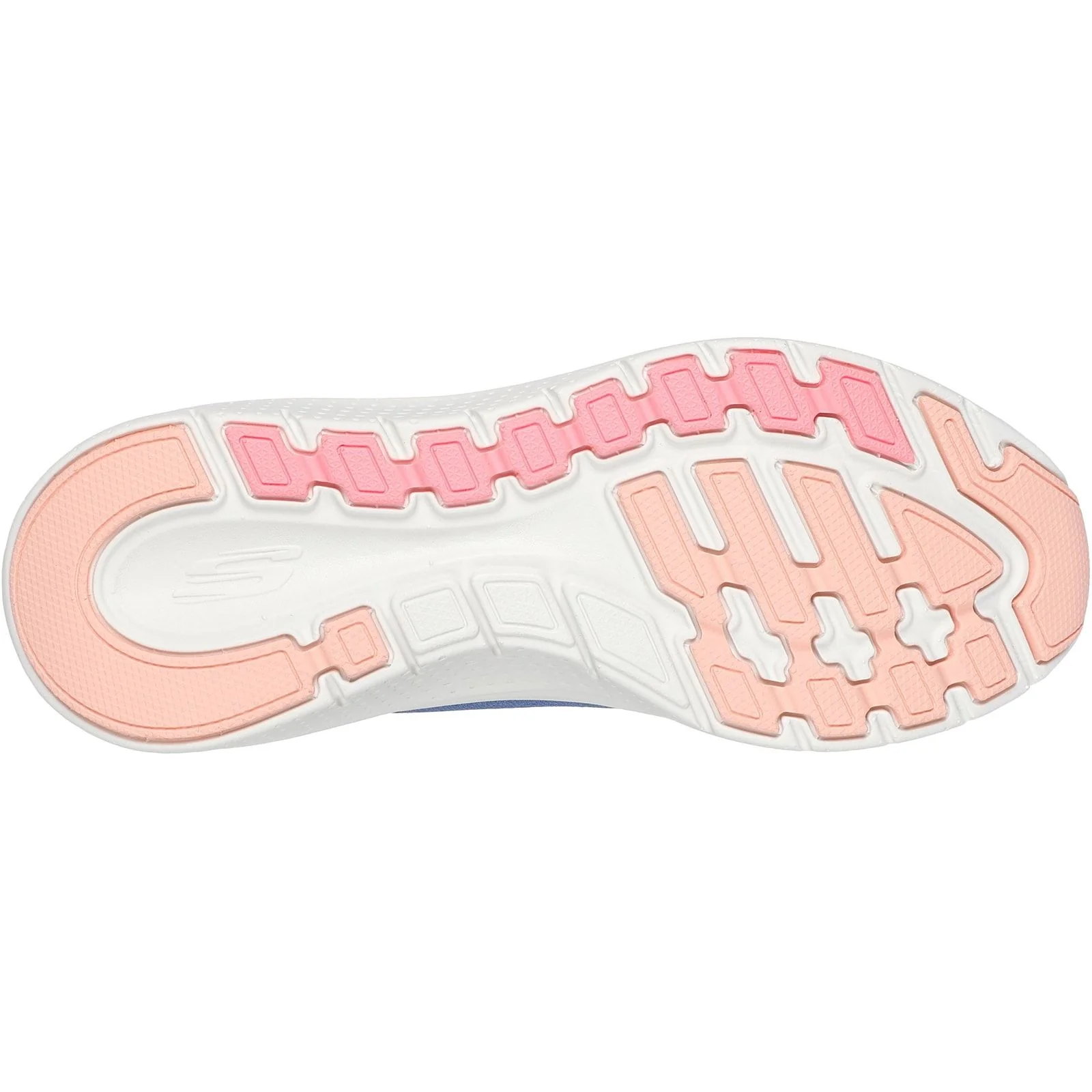 Skechers Womens Arch Fit 2.0 - Big League Trainers Blue/Pink - Image 3