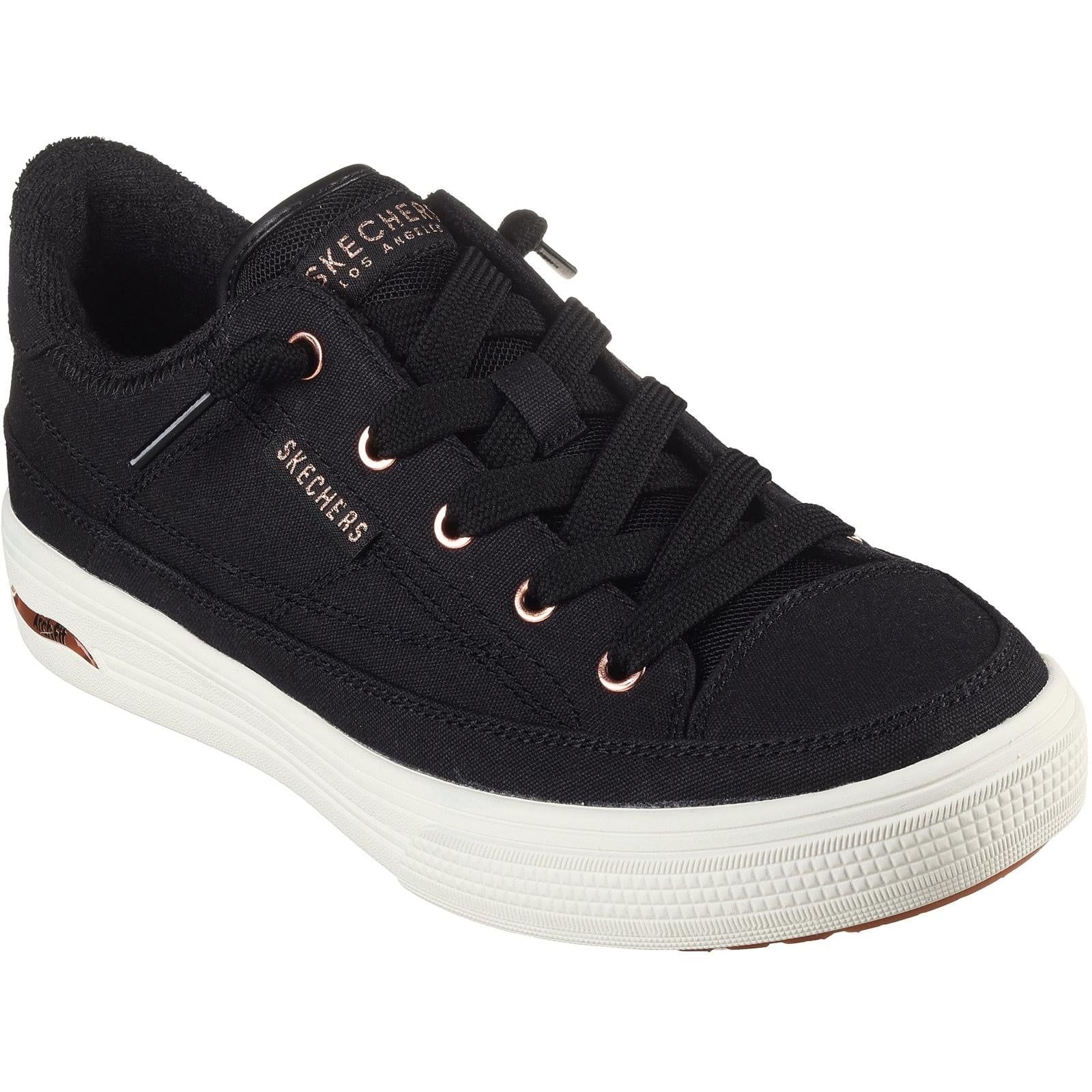 Skechers Womens Arch Fit Arcade - Meet Ya There Trainers Black - Image 5