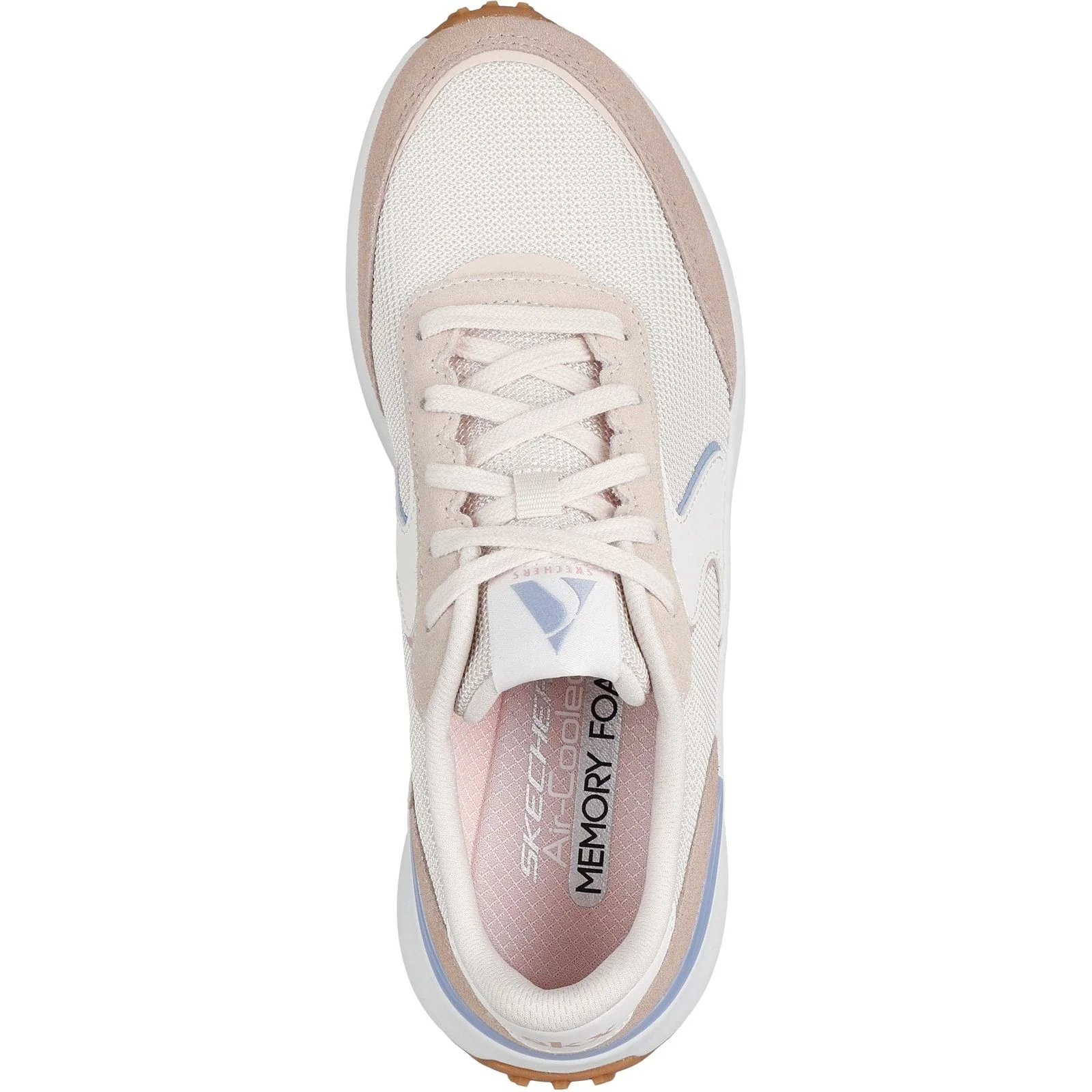 Skechers Womens BLVD Retro Runner Trainer Light Pink/Purple - Image 4