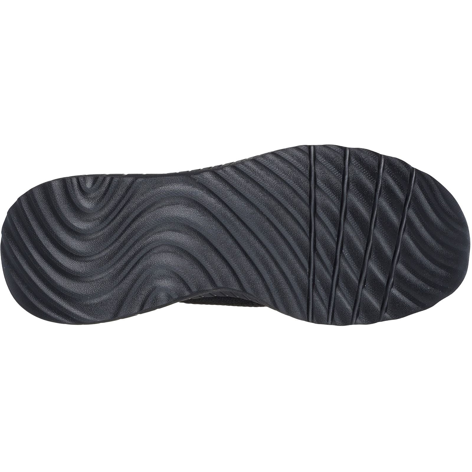 Skechers Womens BOBS Sport Squad Chaos Trainers Black - Image 3