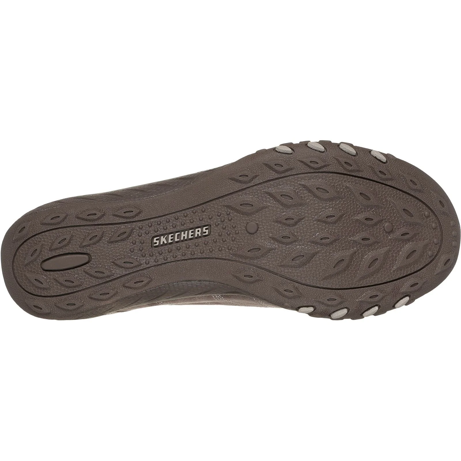 Skechers Womens Breathe-Easy Home-Body Shoes Dark Taupe - Image 3