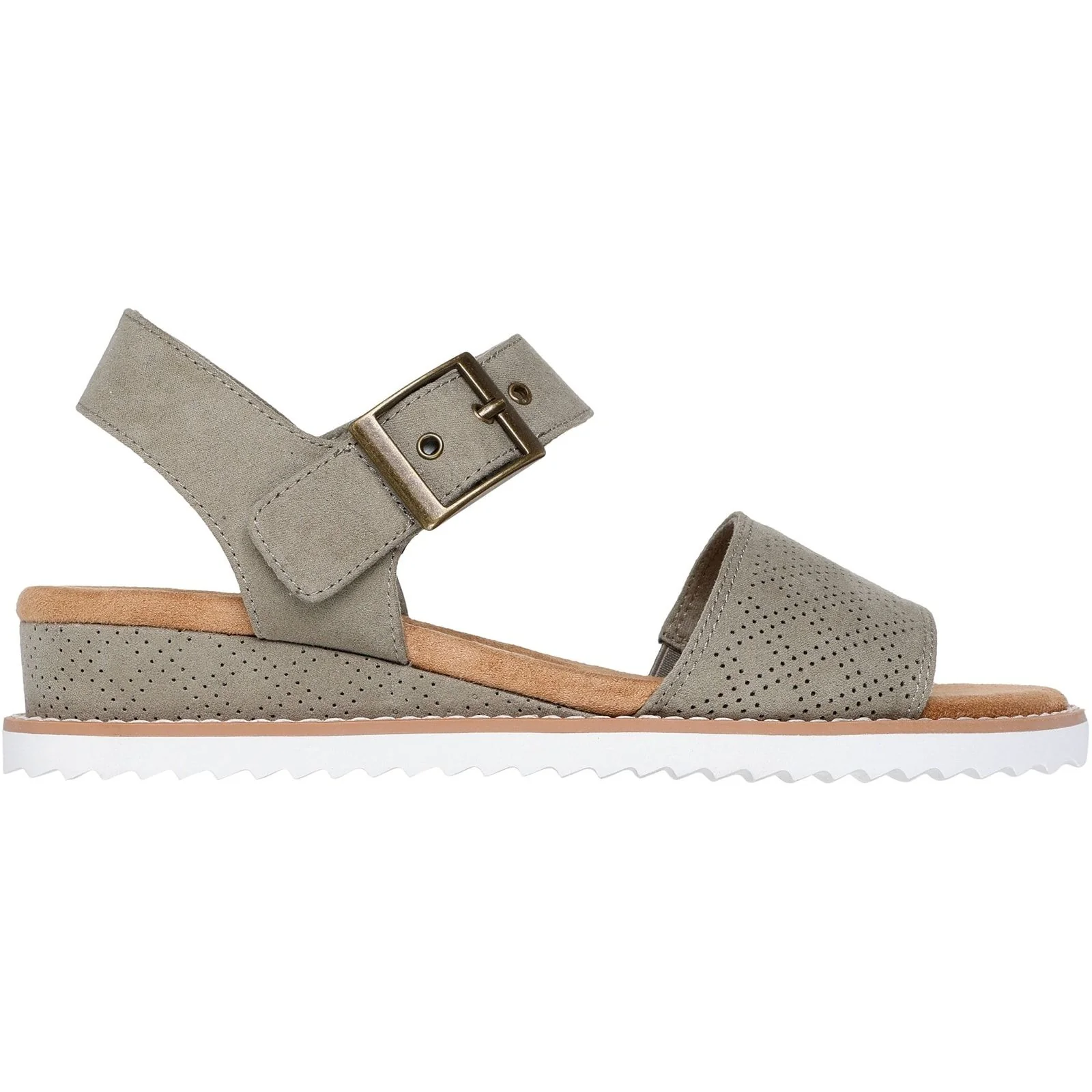 Skechers Womens Desert Kiss Serendipitous Sandal Olive