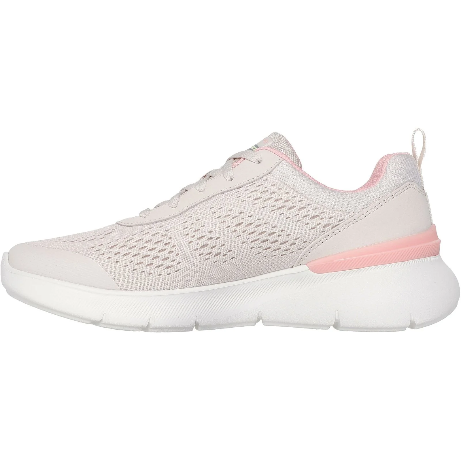 Skechers Womens Skech-Air Dynamight 2.0 New Heights Shoe Natural/Pink - Image 2
