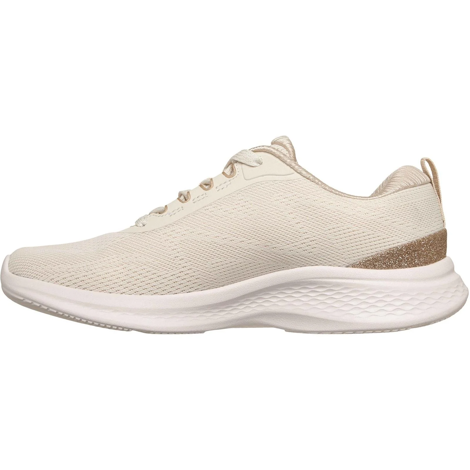 Skechers Womens Skech-Lite Pro 2.0 Trainers Natural/Gold - Image 2