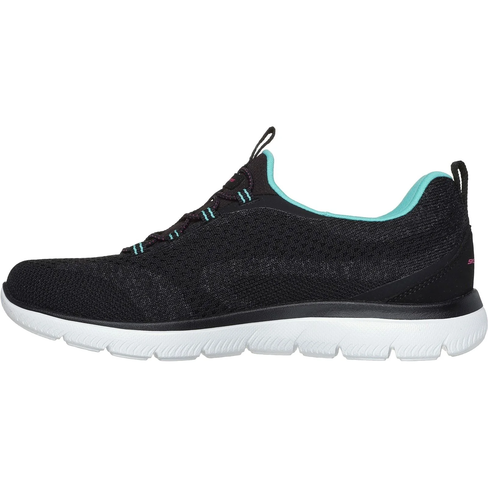 Skechers Womens Summits New Nature Shoes Black/Multi - Image 2