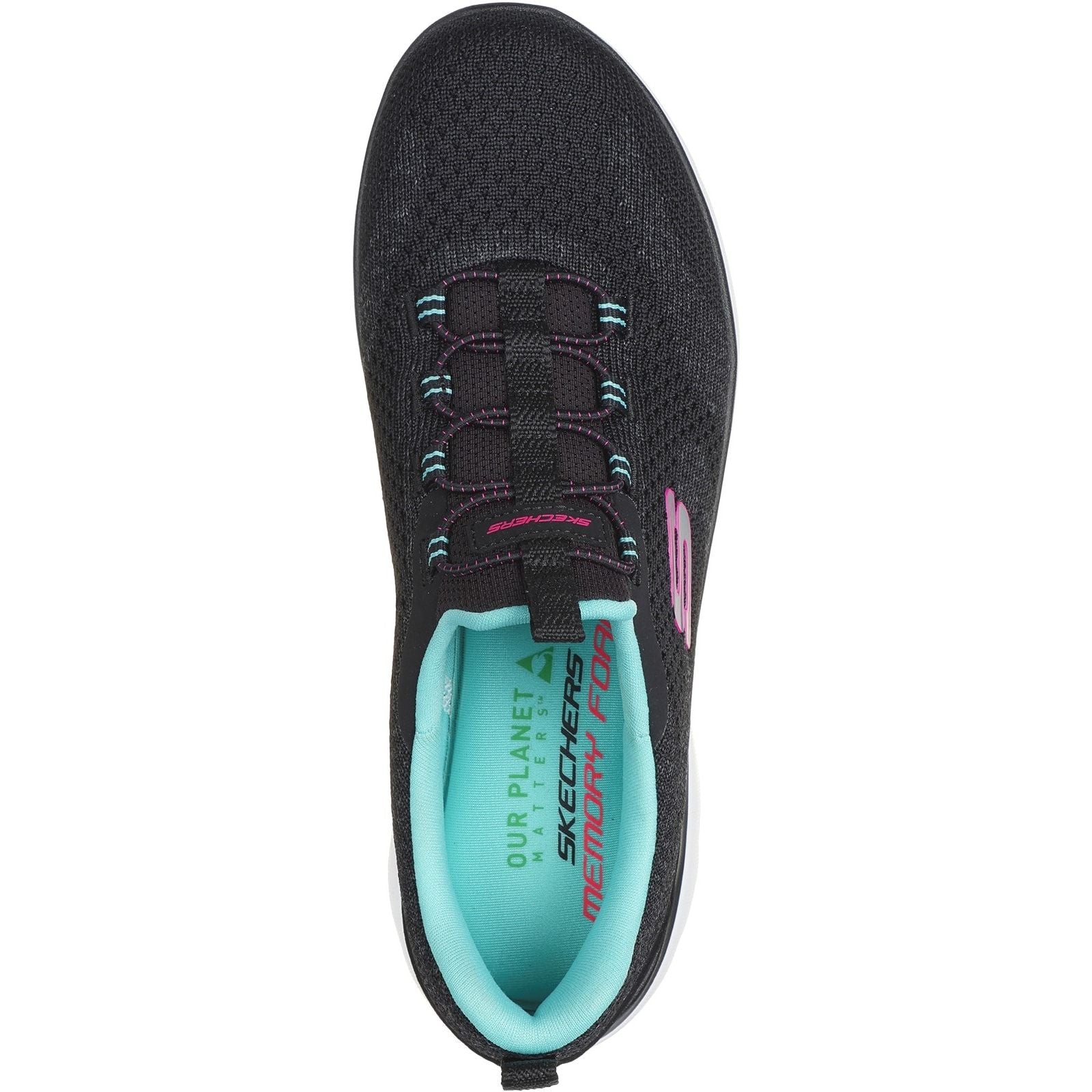 Skechers Womens Summits New Nature Shoes Black/Multi - Image 4