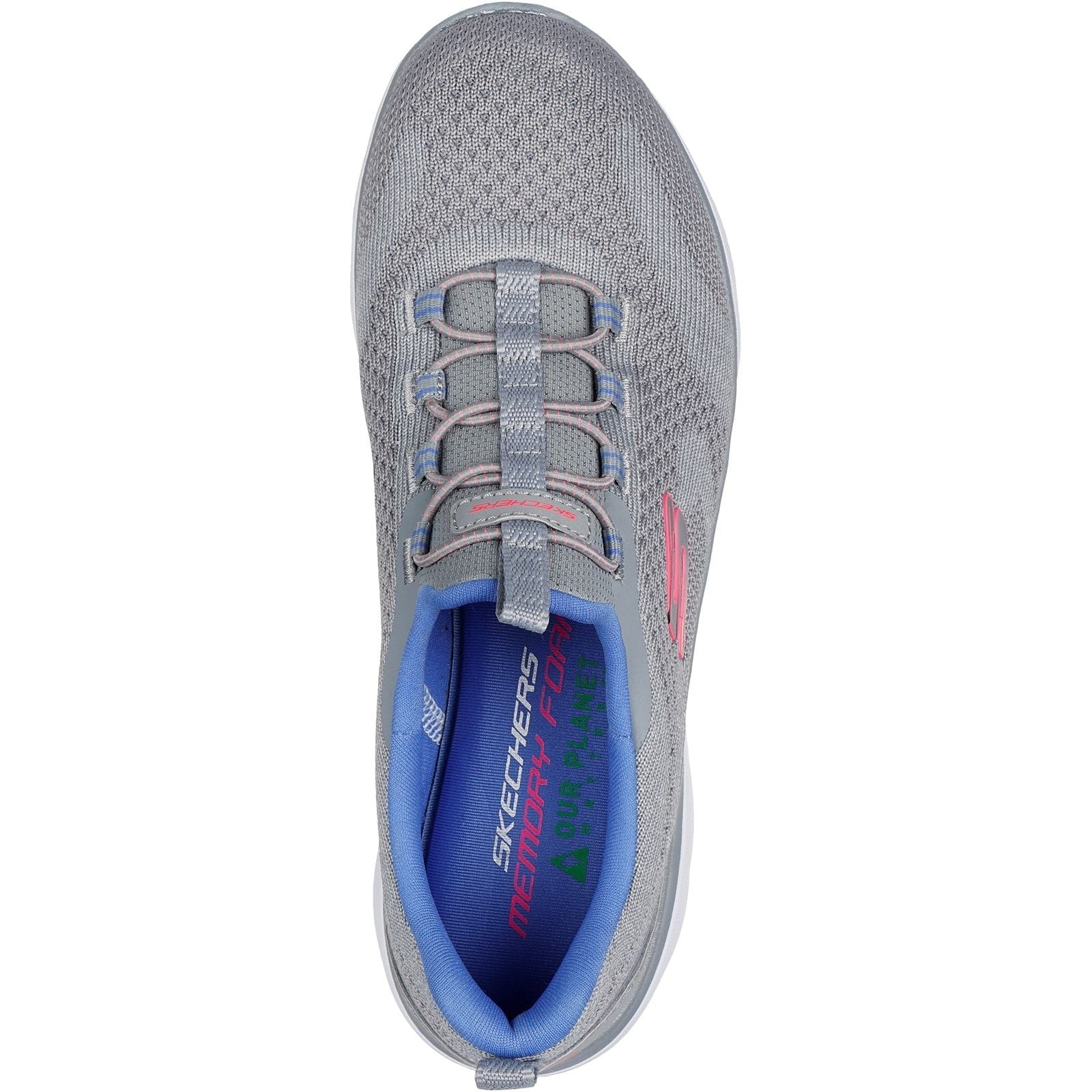 Skechers Womens Summits New Nature Shoes Grey/Multi - Image 4