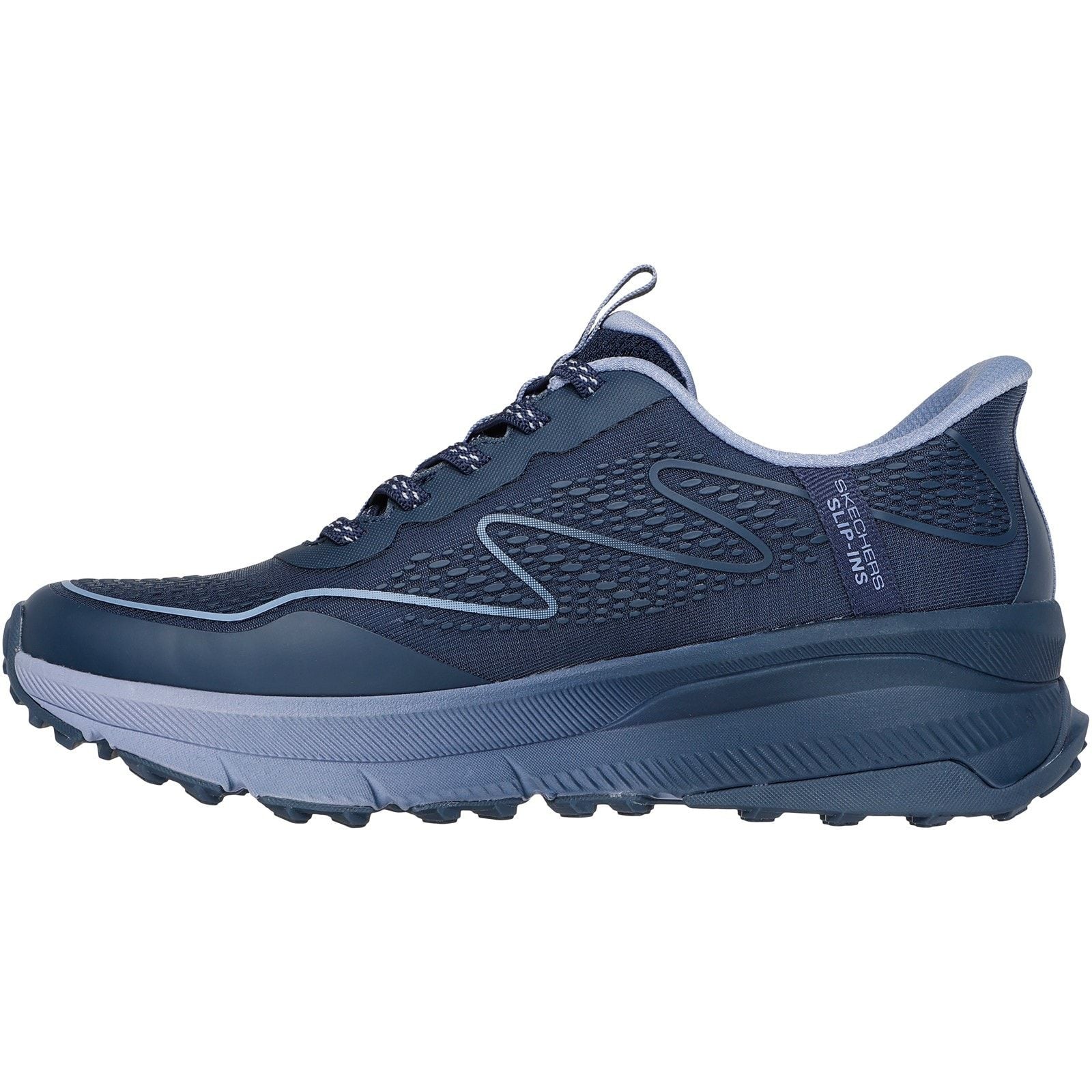 Skechers Womens Switch Back Mist Hiking Shoes Navy - Image 2
