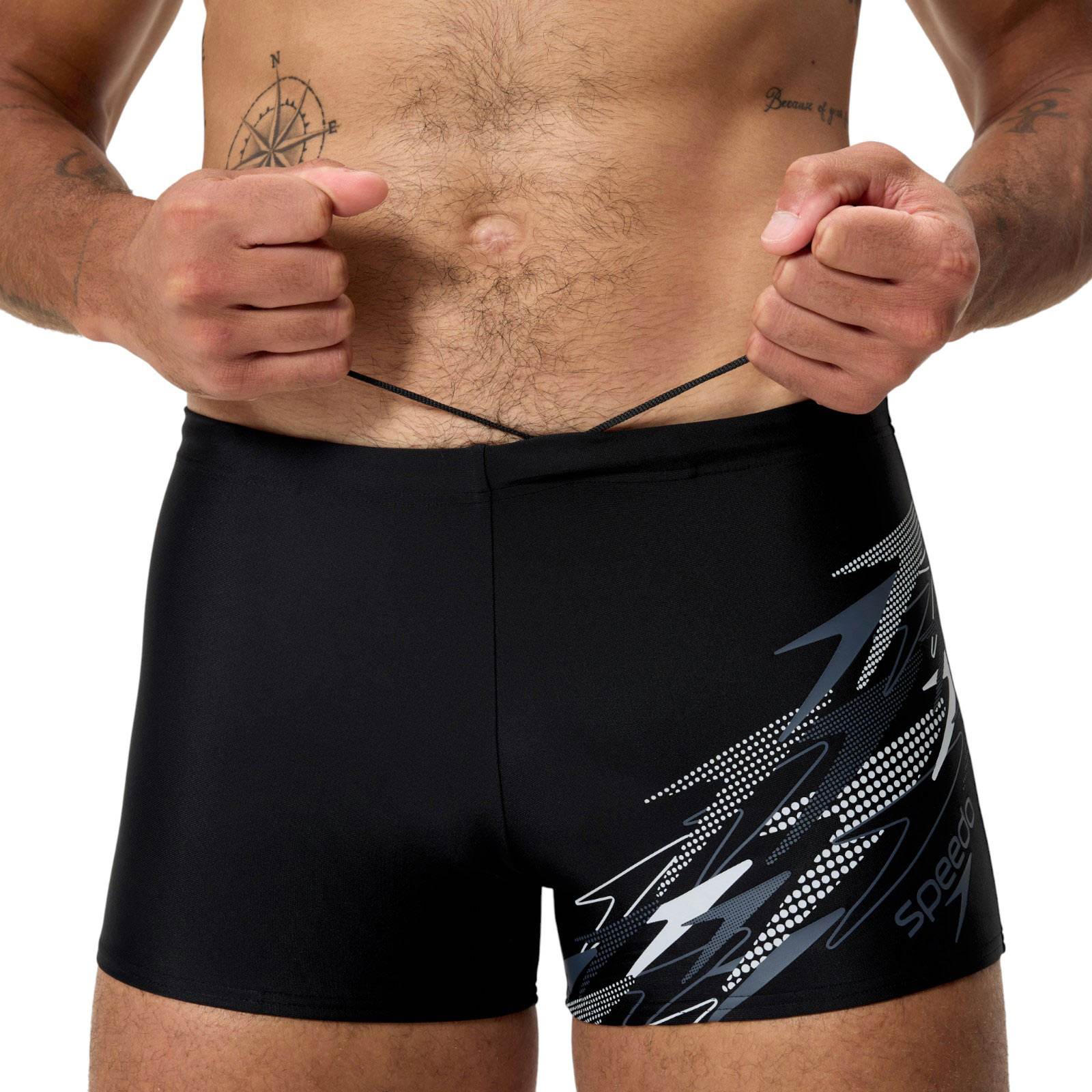 Speedo Medley Logo Chlorine-Resistant Mens Aquashort - Image 3