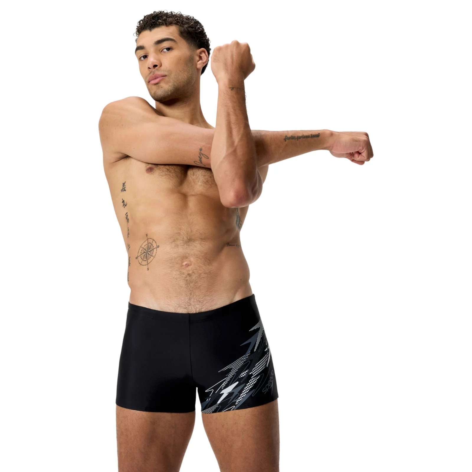 Speedo Medley Logo Chlorine-Resistant Mens Aquashort - Image 5
