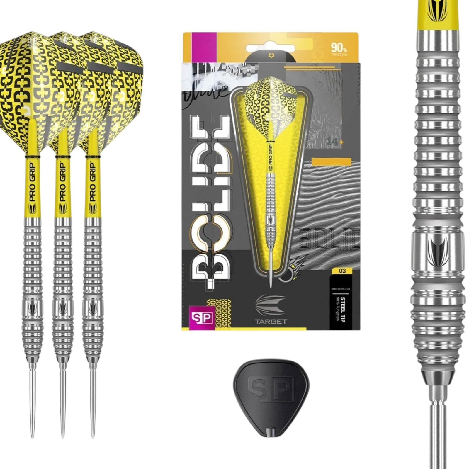 Target Darts Bolide 90% Tungsten 24G Swiss Steel Dart