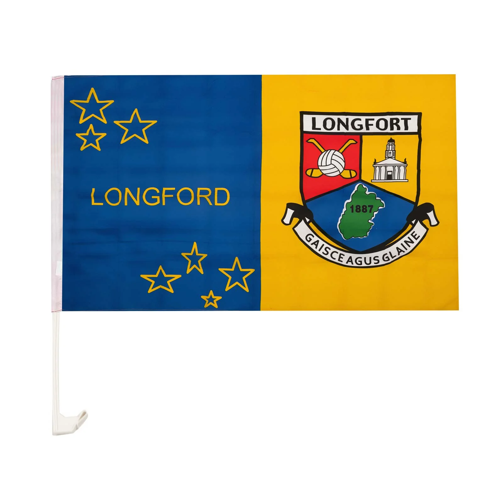 TCF Longford GAA Car Flag