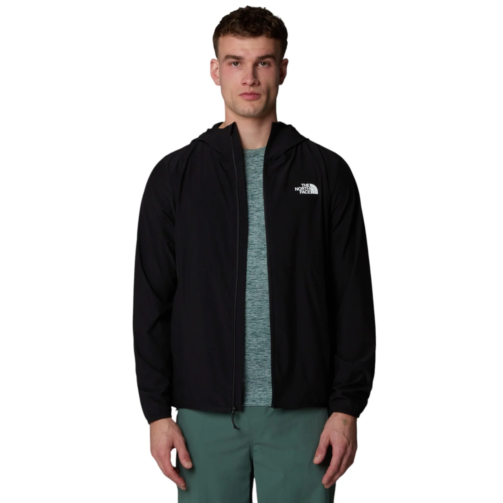 The North Face 24/7 Mens Full-Zip Woven Training Hoodie - Image 3