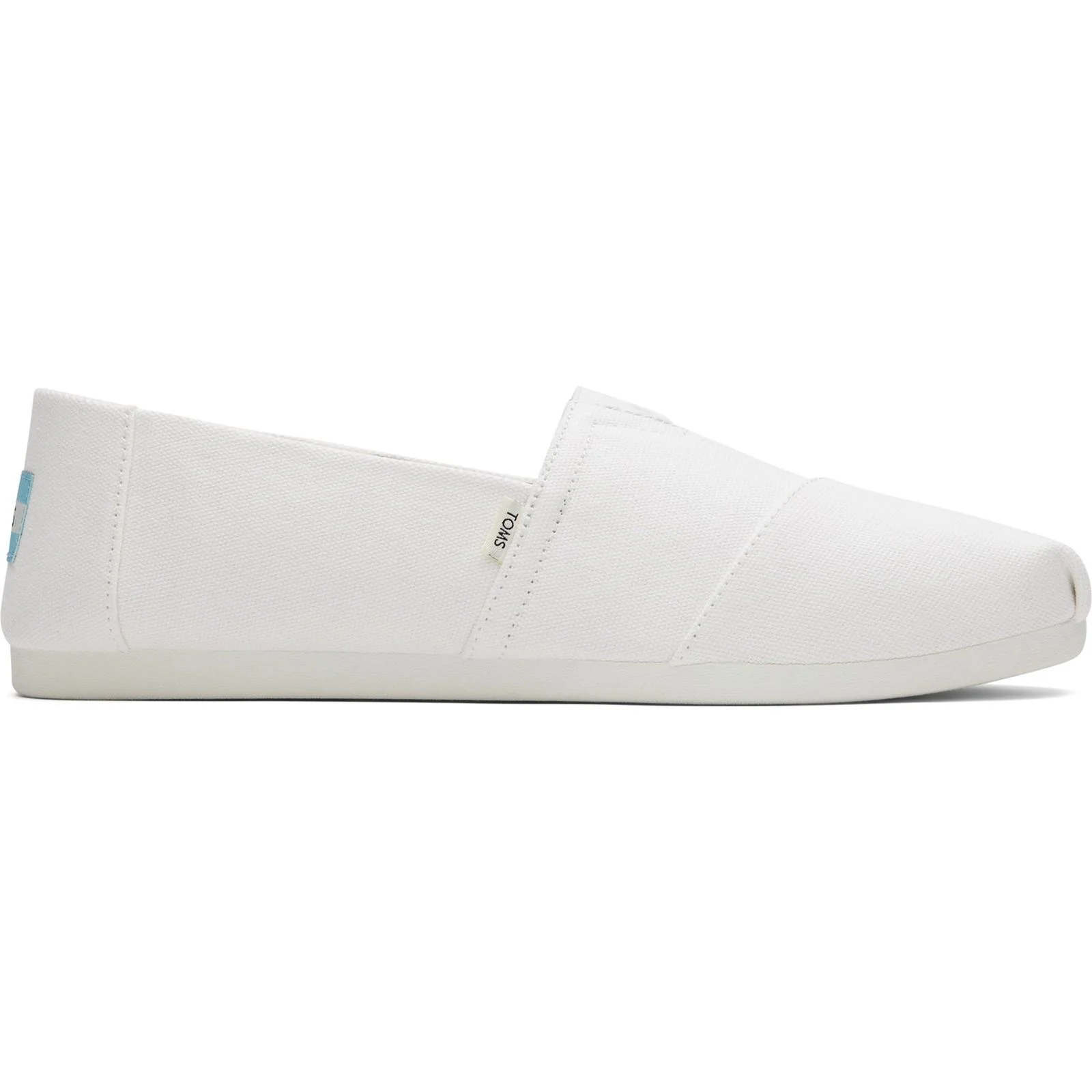 TOMS Mens Alpargata Shoes White