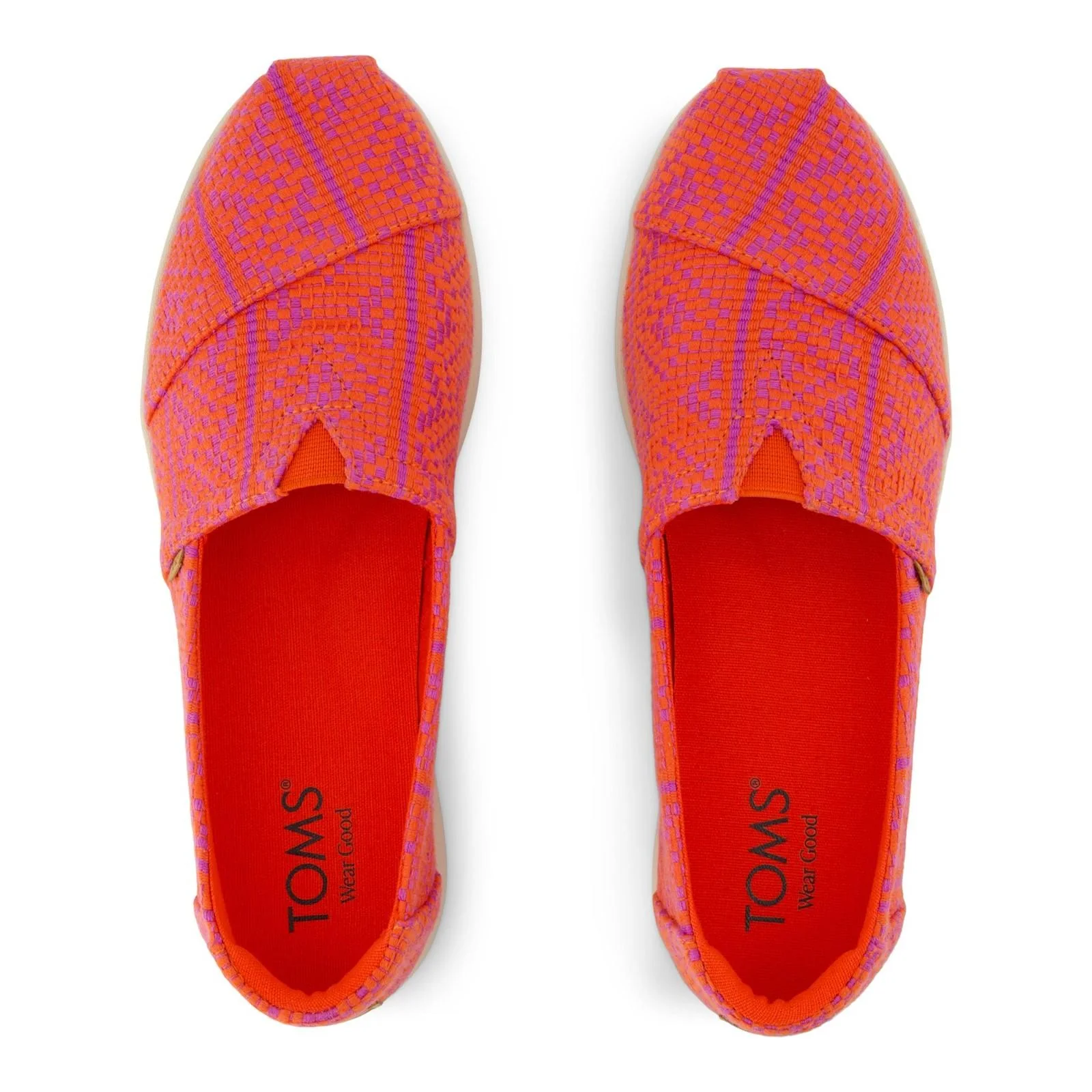 TOMS Womens Alpargata Plus Shoe Flame - Image 4