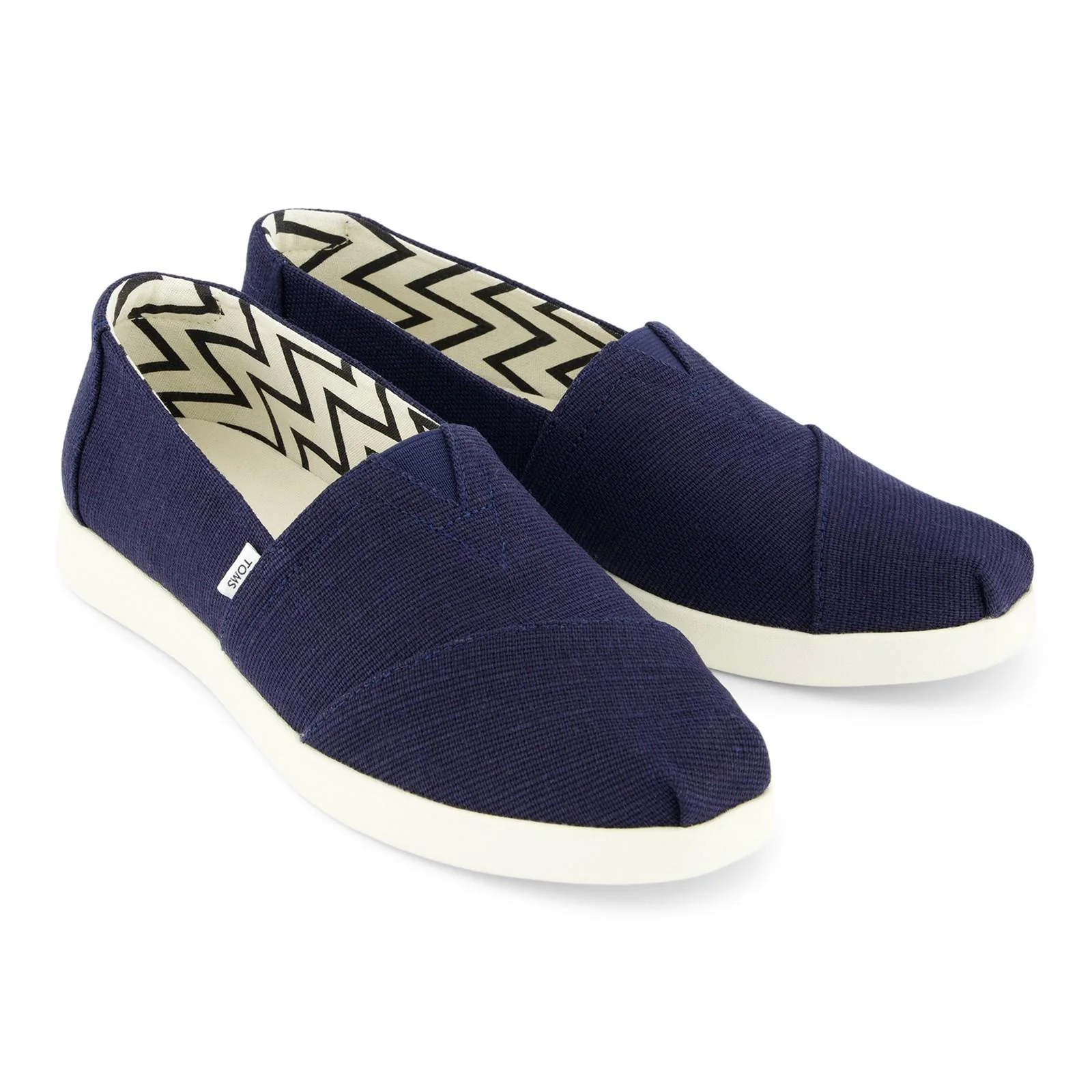 TOMS Womens Alpargata Plus Shoe Navy - Image 5