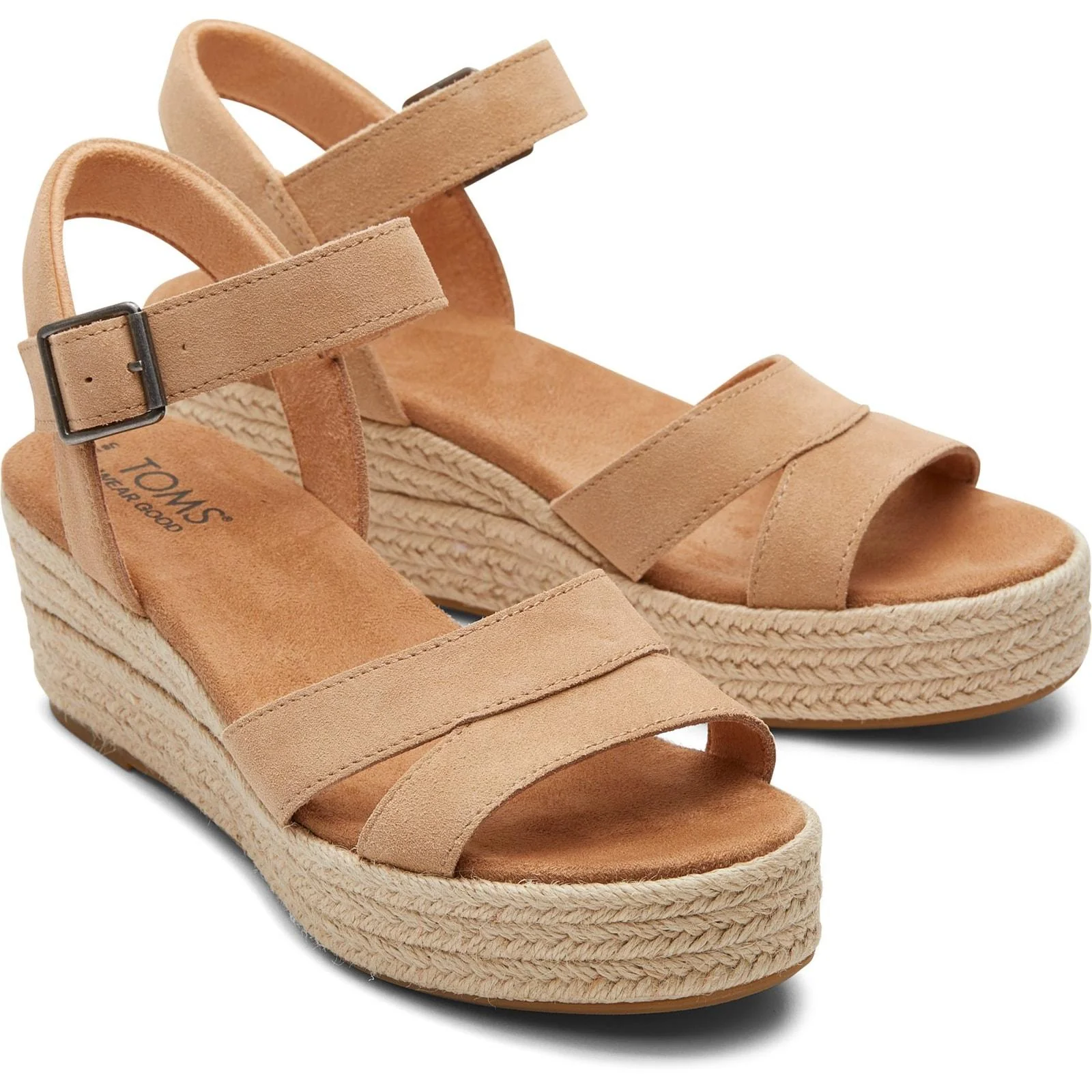TOMS Womens Audrey Espadrille Honey - Image 5