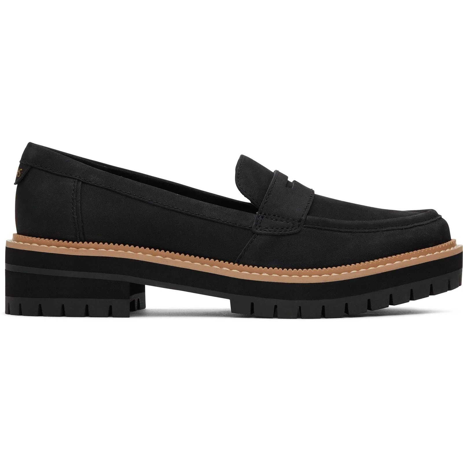 TOMS Womens Cara Loafer Black