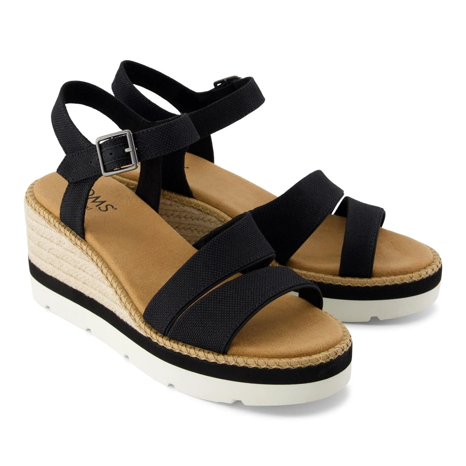 TOMS Womens Darya Sandal Black - Image 6