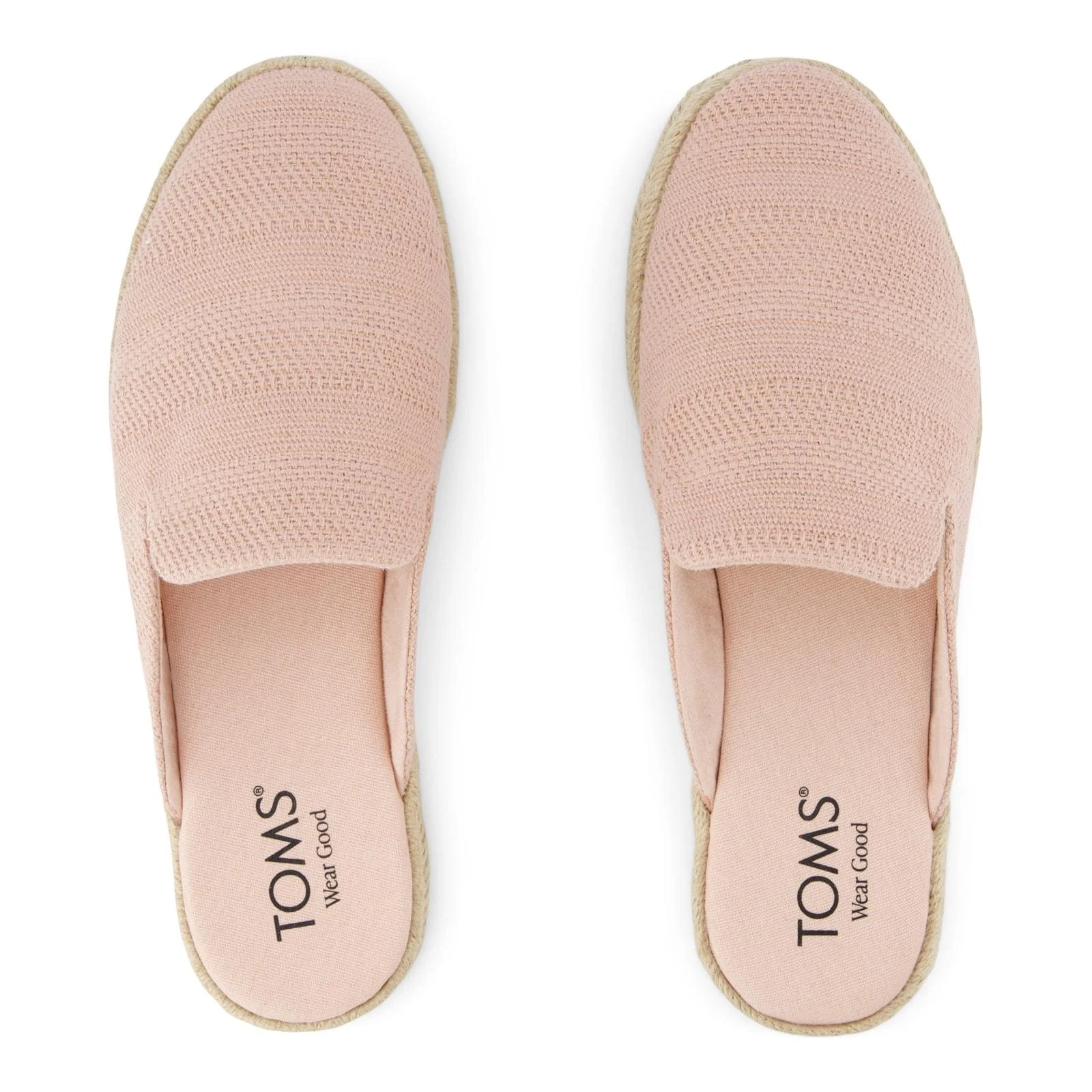 TOMS Womens Santiago Mule Pale Rose - Image 3