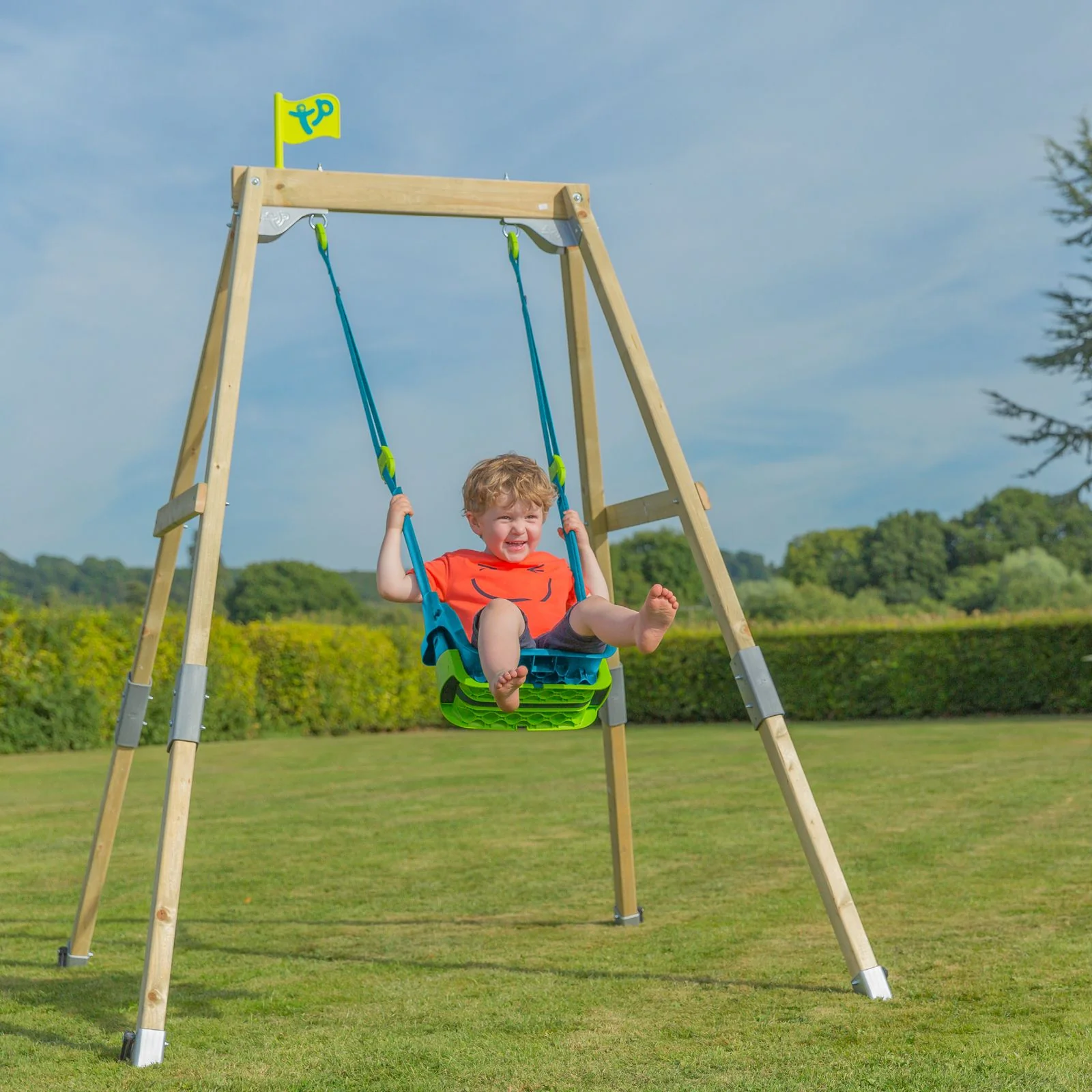 TP Toys Forest Acorn Growable Swing Set with Quadpod - Image 3