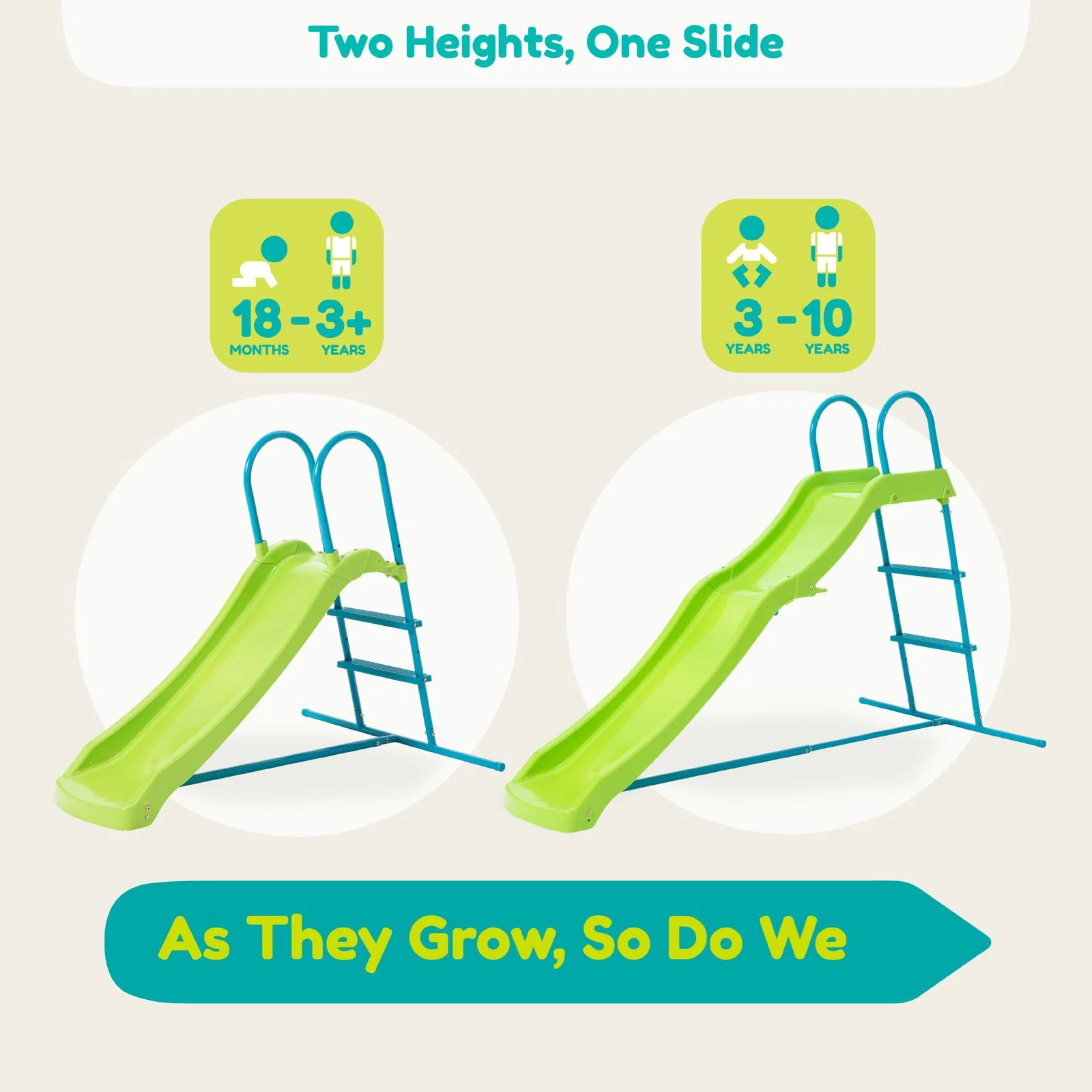 TP Toys Small To Tall Growable Slide - Image 3