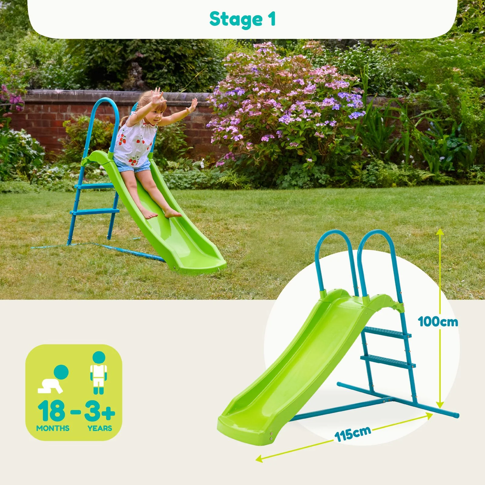 TP Toys Small To Tall Growable Slide - Image 4