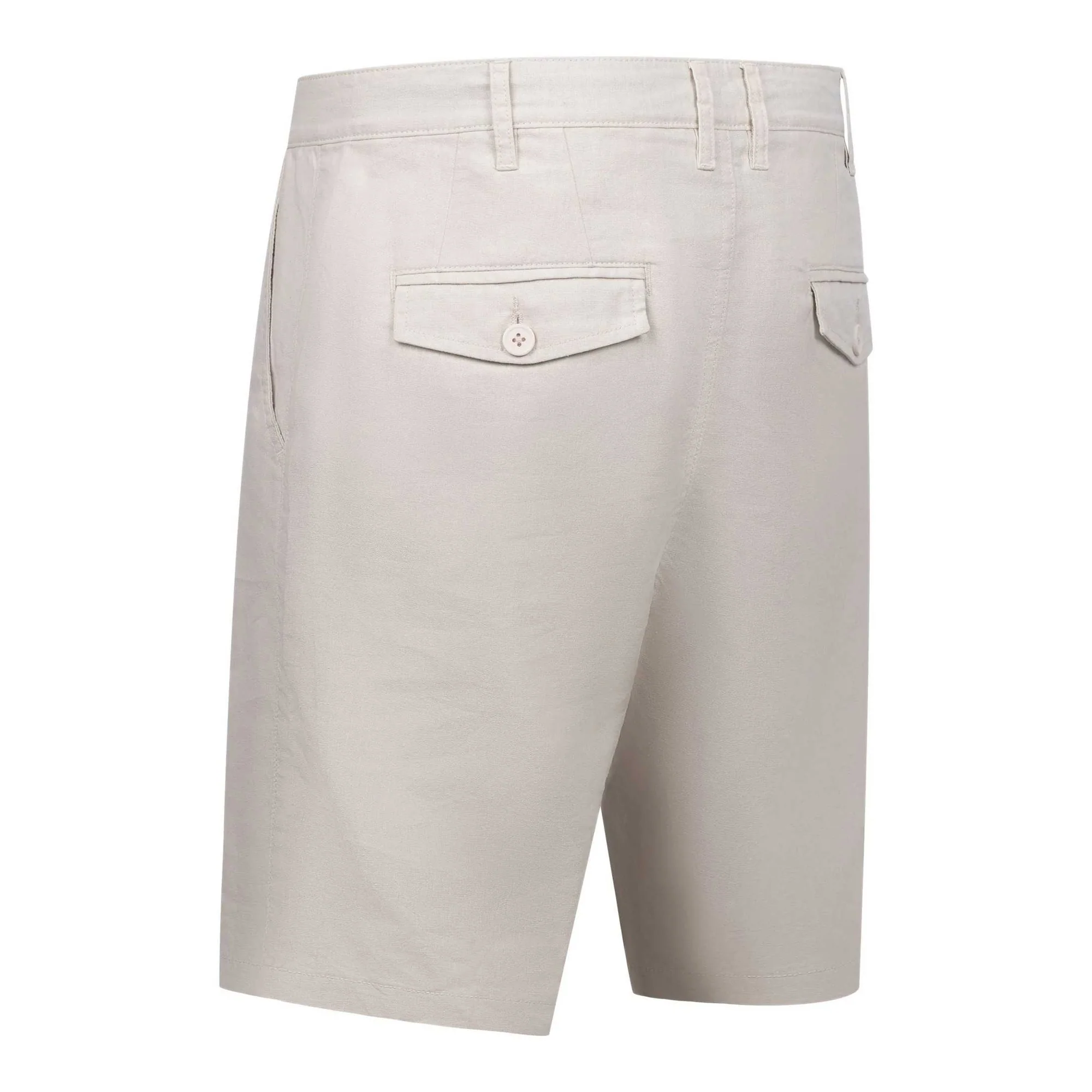 Trespass Mens Boham Shorts Soft Stone - Image 2