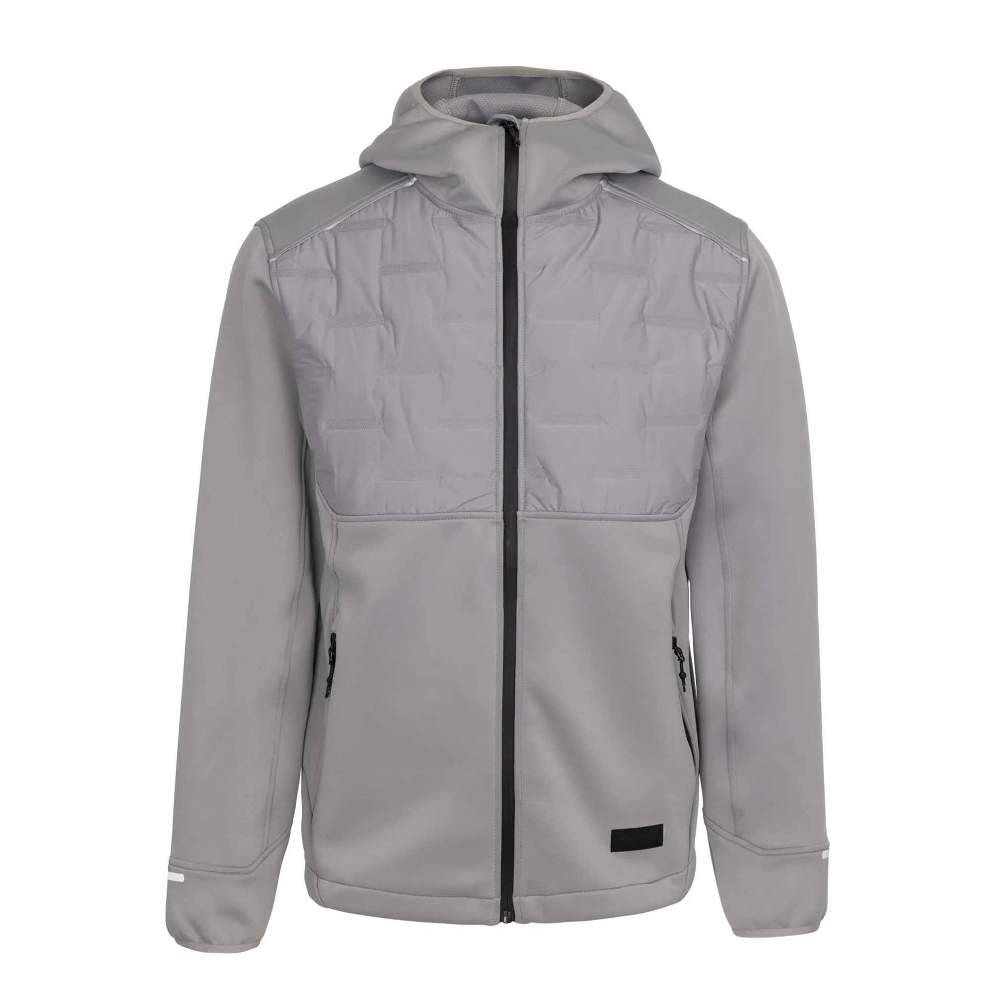 Trespass Mens Bolfort Active Hybrid Jacket Platinum