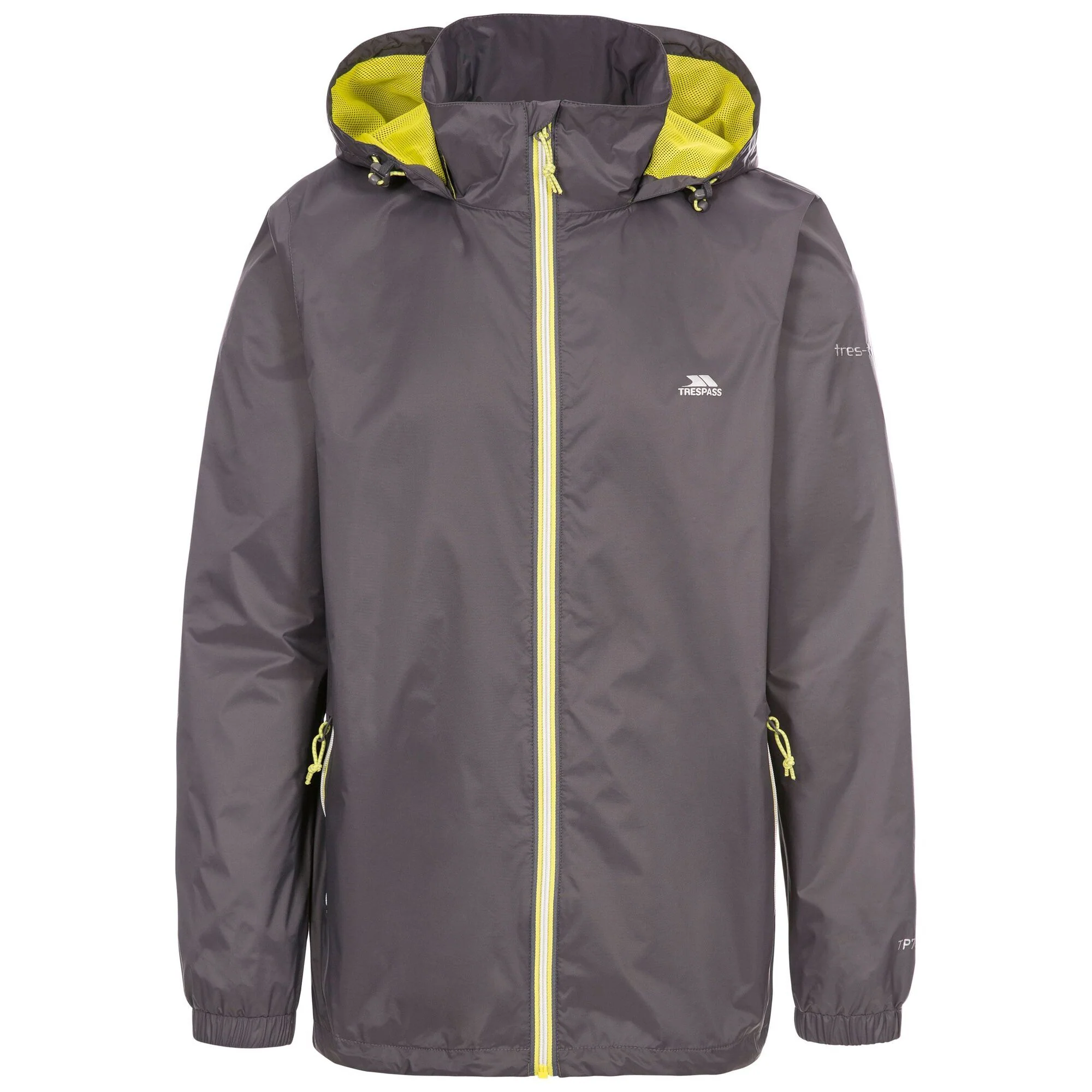 Trespass Mens Briar Waterproof Jacket Carbon