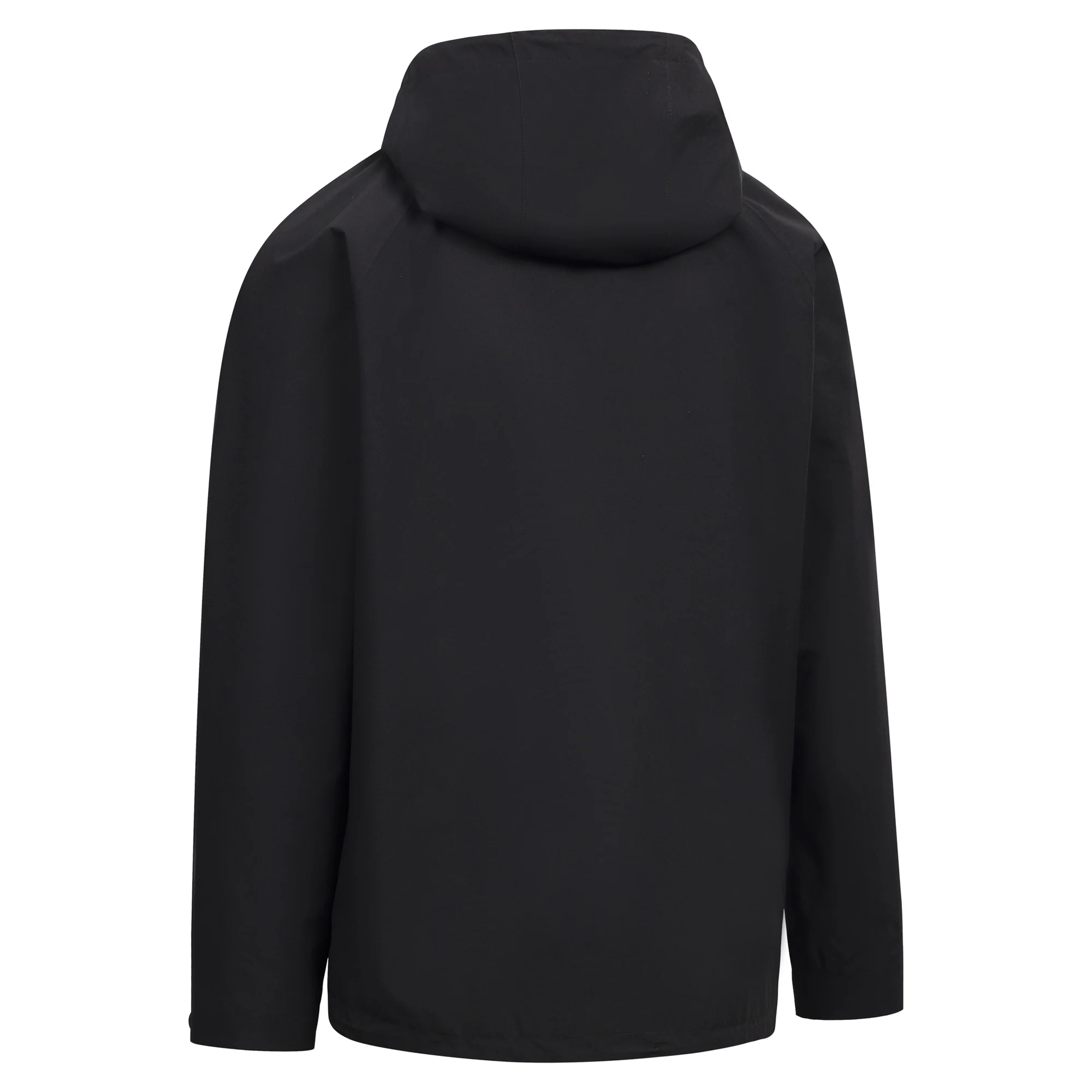 Trespass Mens Carnish Waterproof Jacket Black - Image 2