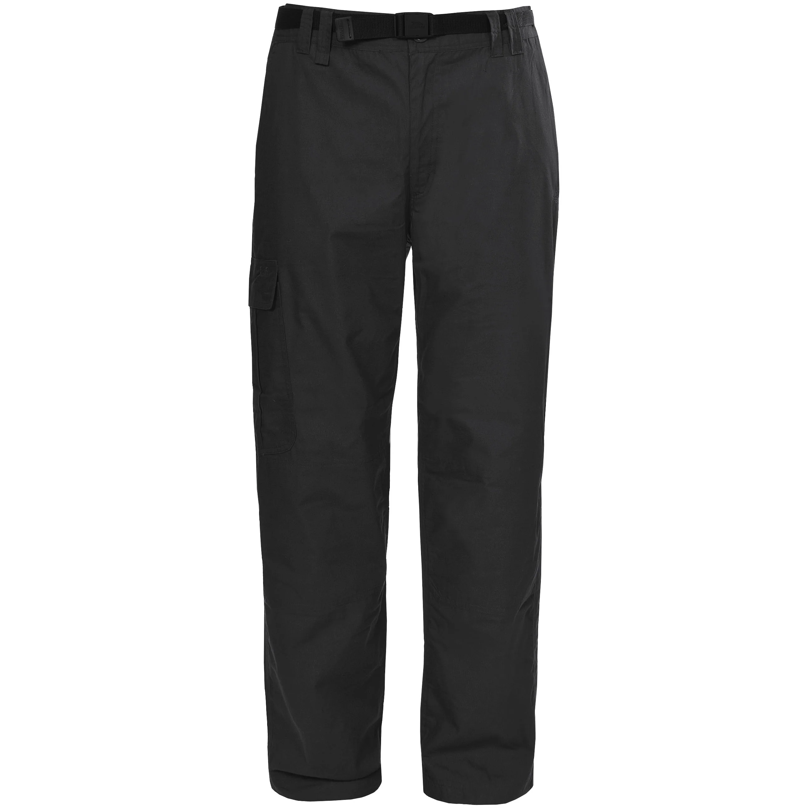 Trespass Mens Clifton Thermal Action Trousers Black