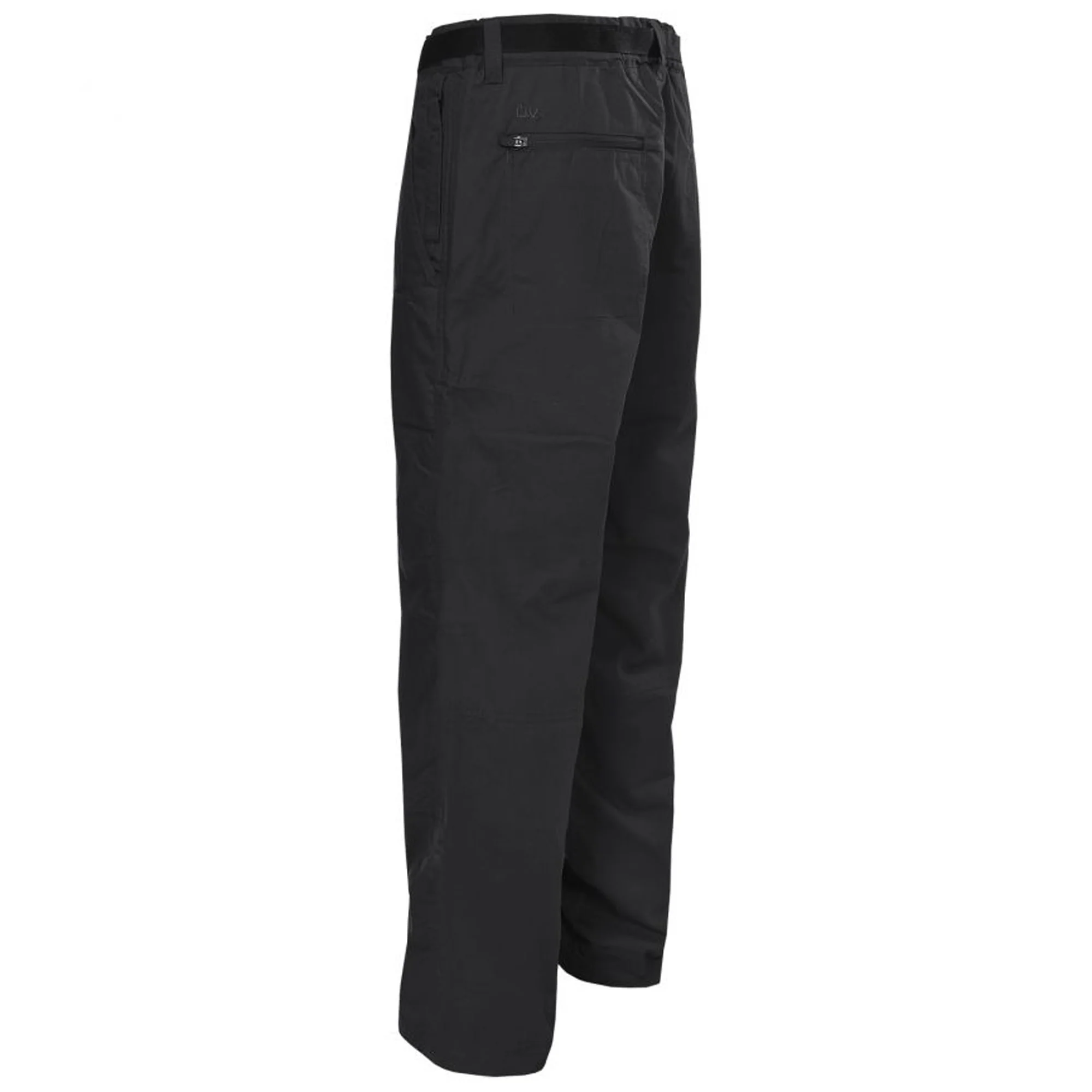 Trespass Mens Clifton Thermal Action Trousers Black - Image 2