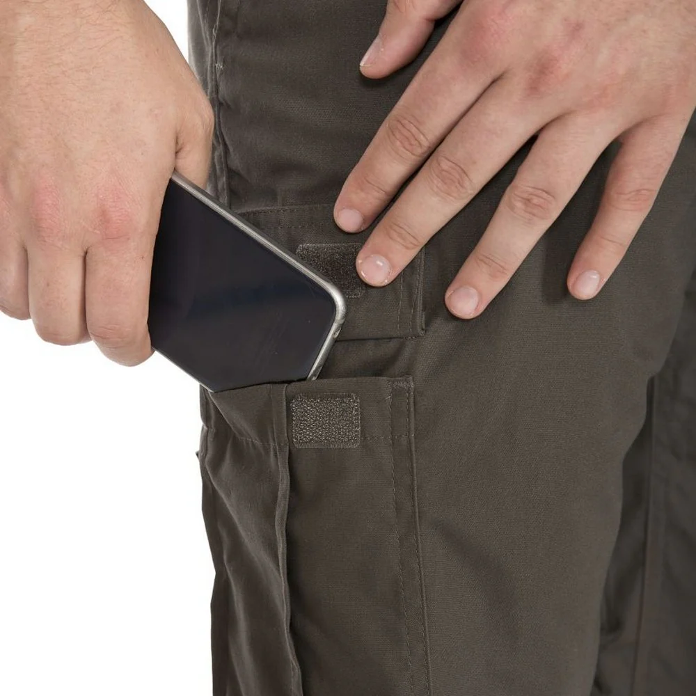 Trespass Mens Clifton TP75 Cargo Trousers Khaki - Image 3