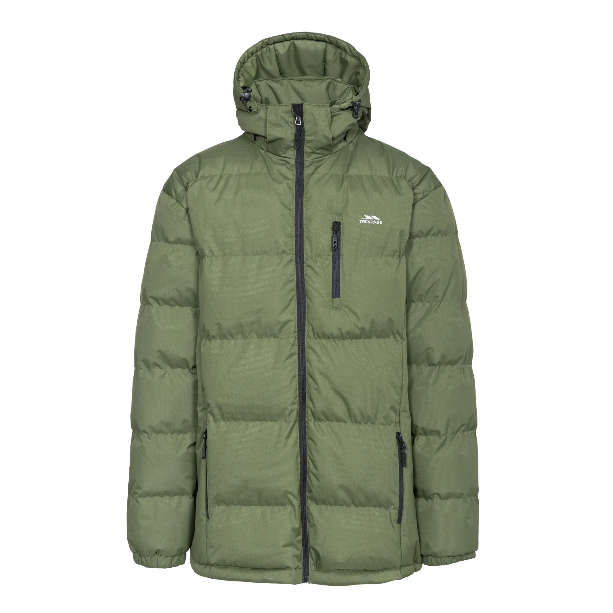 Trespass Mens Clip Padded Jacket Moss