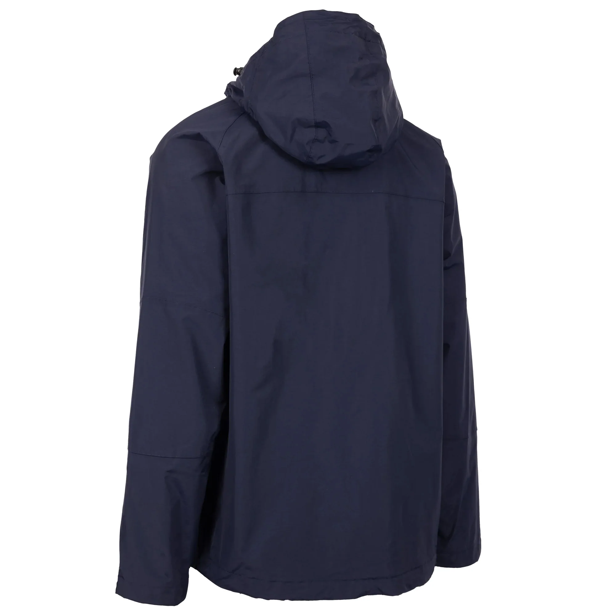 Trespass Mens Corvo Hooded Full Zip Waterproof Jacket/Coat Navy - Image 2
