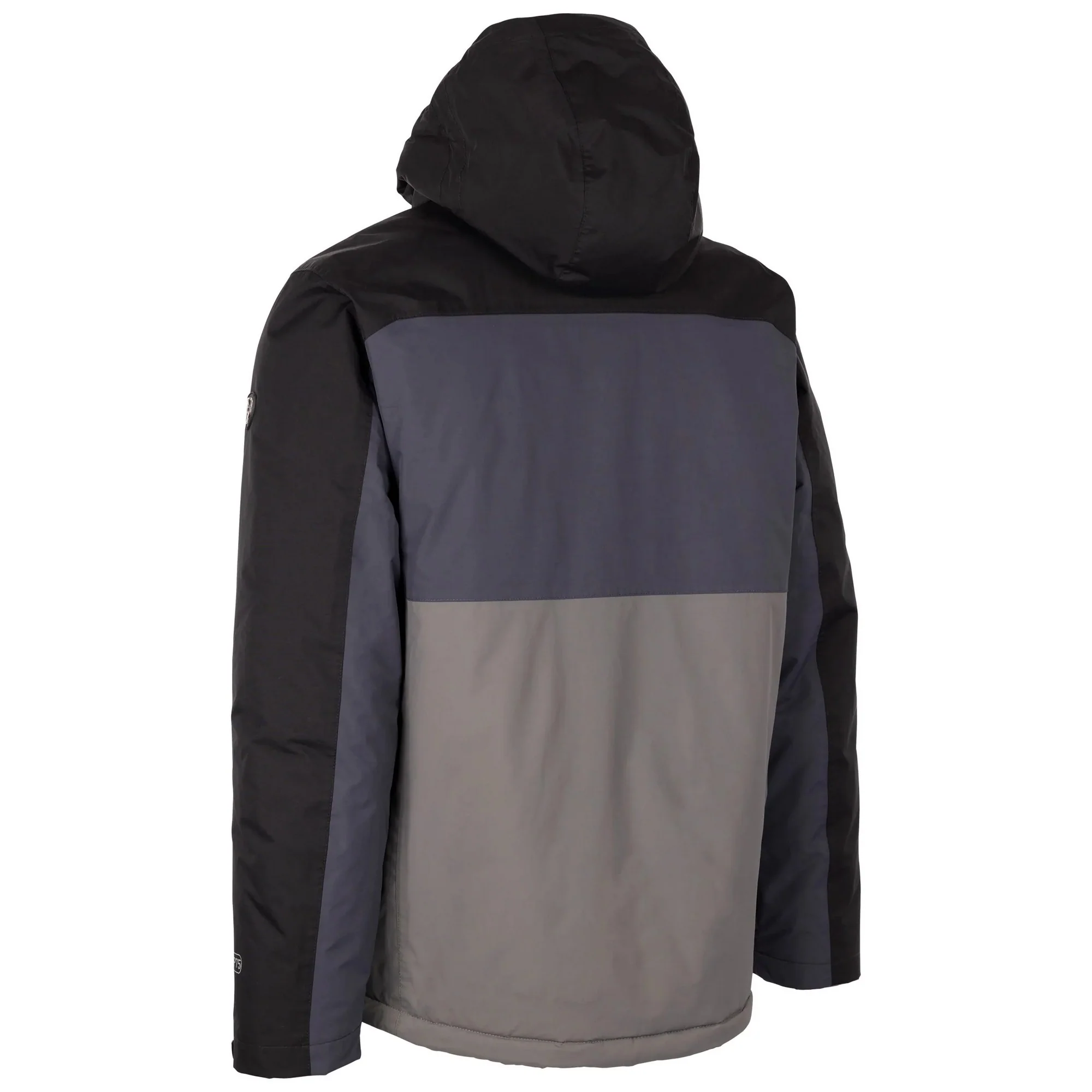 Trespass Mens Dulverton Padded Jacket Black - Image 2