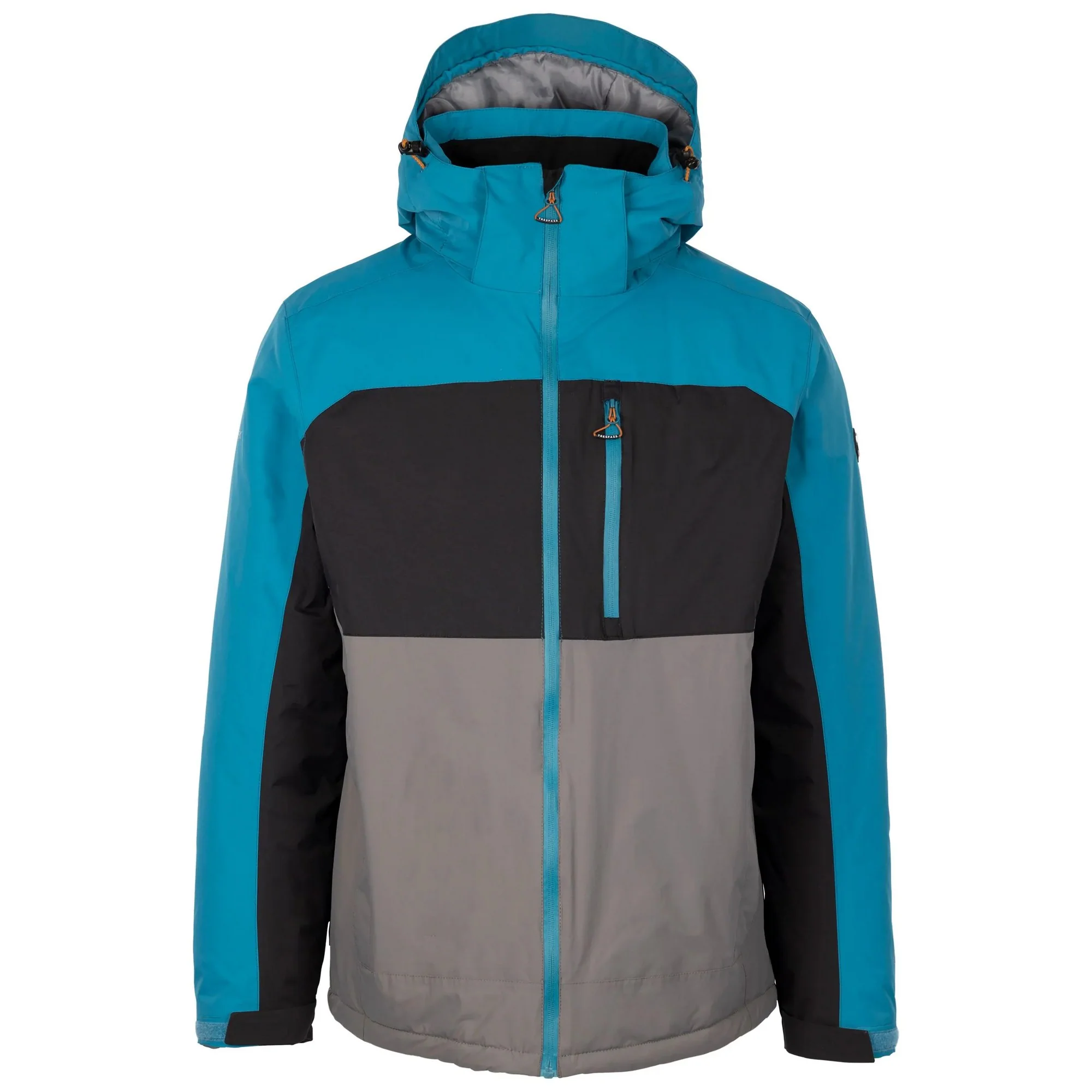 Trespass Mens Dulverton Padded Jacket Bondi Blue