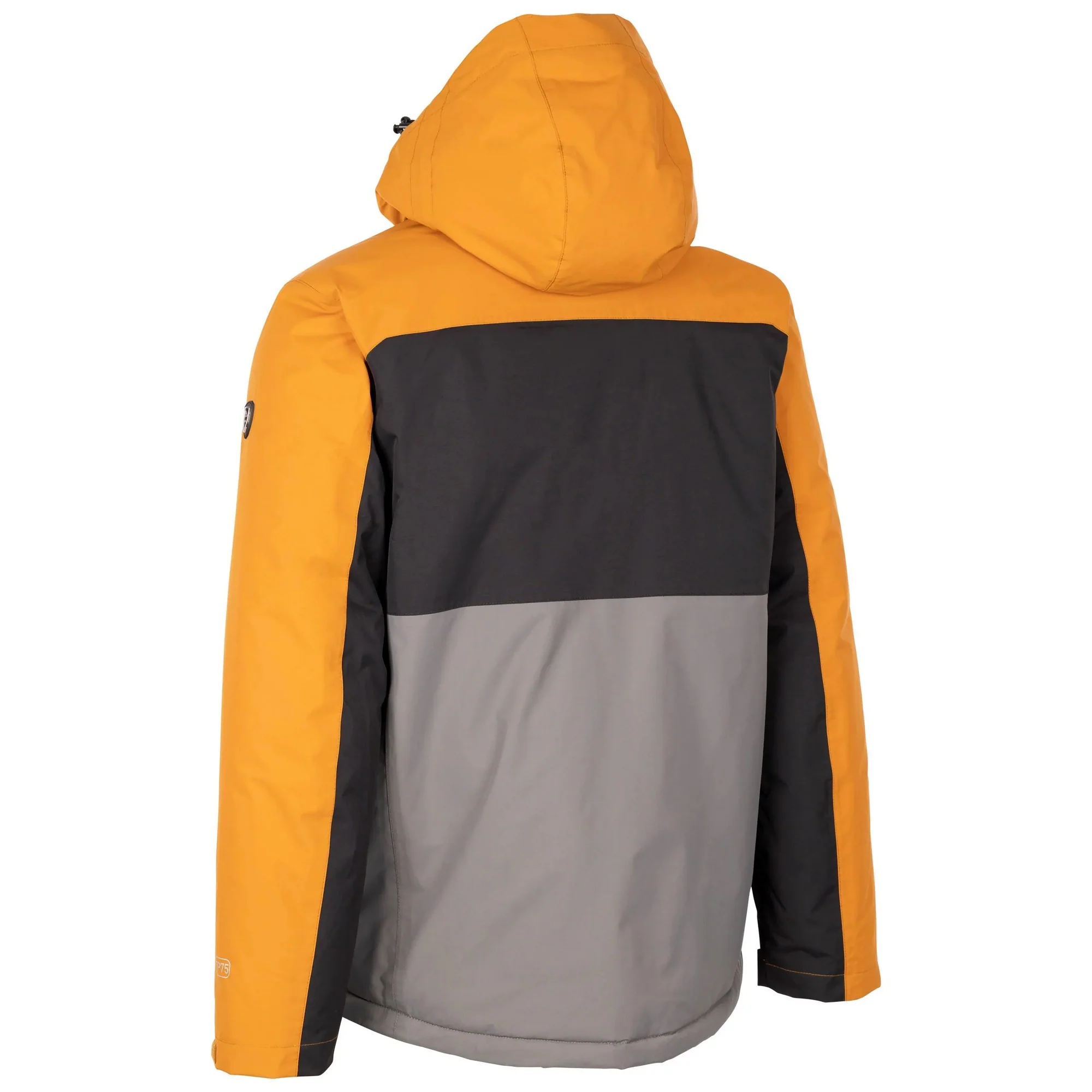 Trespass Mens Dulverton Padded Jacket Ginger - Image 2