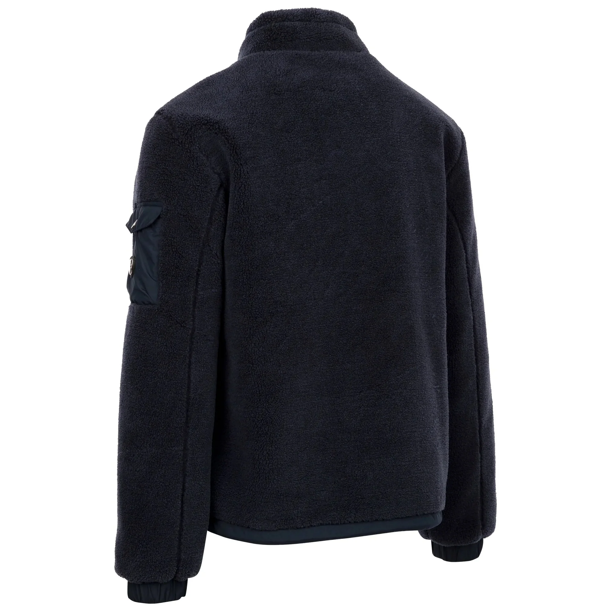 Trespass Mens Edwalton AT300 Fleece Jacket Dark Flint - Image 2