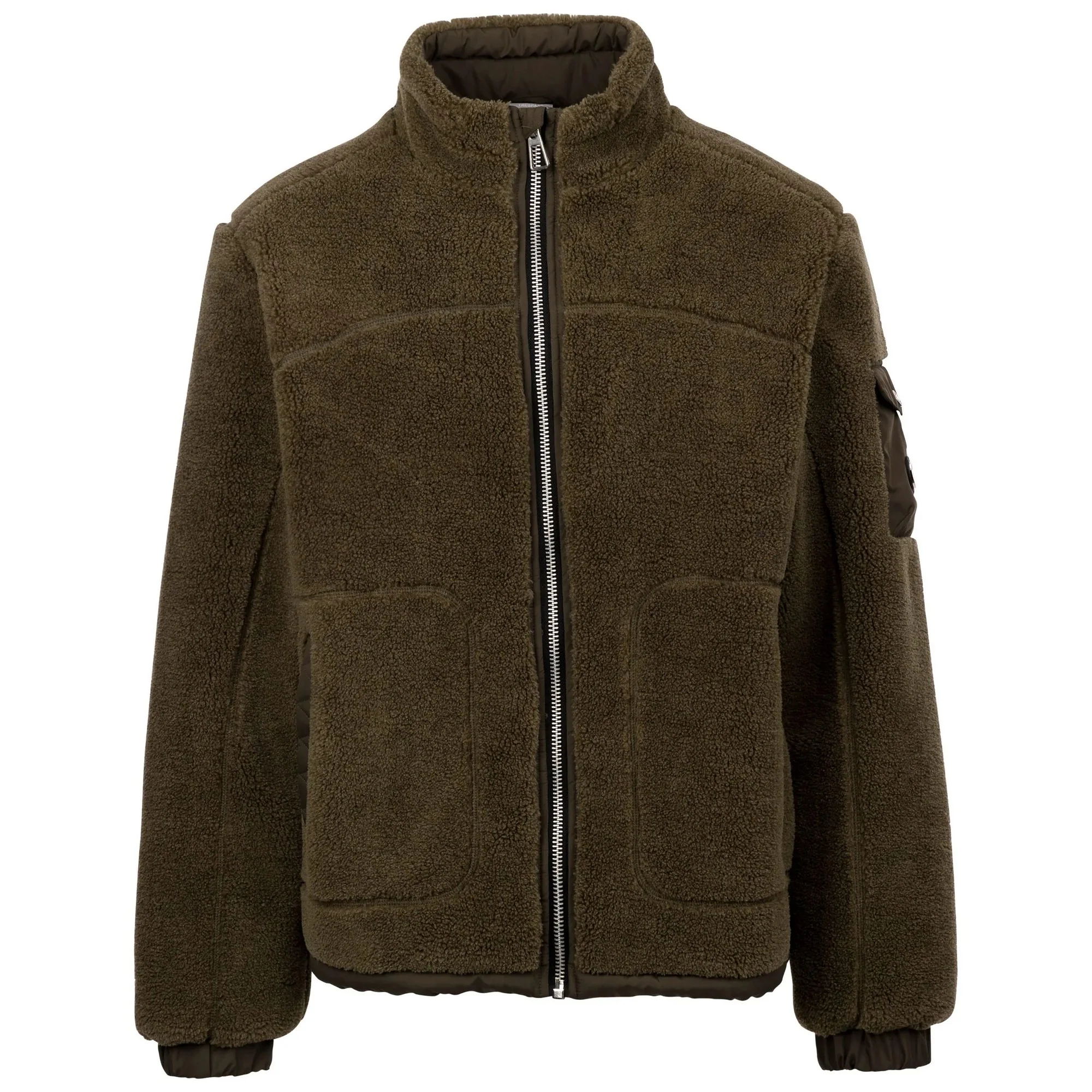 Trespass Mens Edwalton AT300 Fleece Jacket Dark Vine