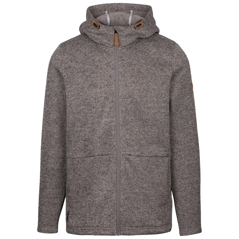Trespass Mens Faddiley Hoodie Grey Marl