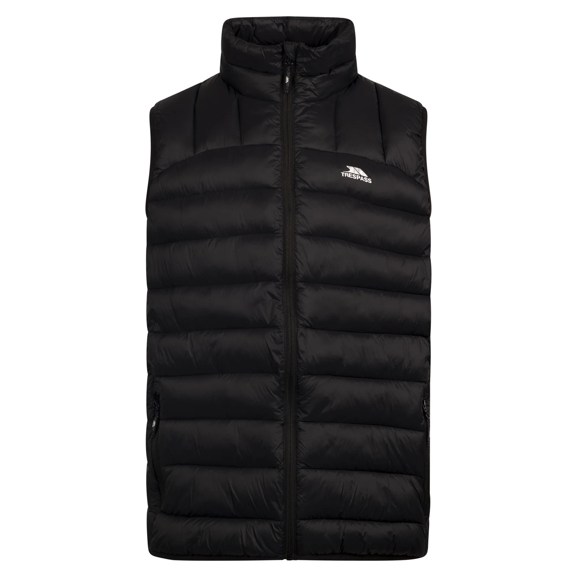 Trespass Mens Fergal Gilet Black