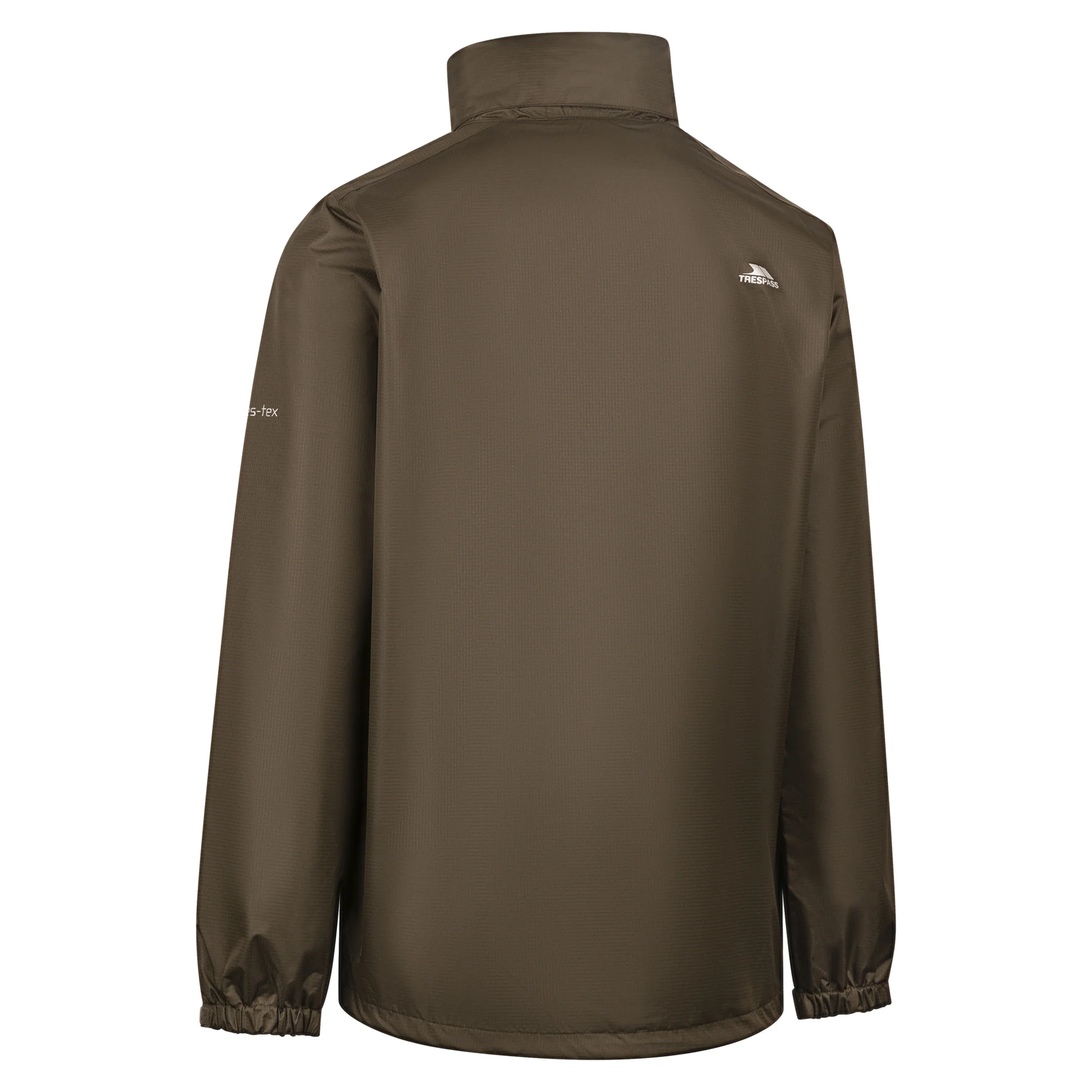 Trespass Mens Fraser II Waterproof Jacket Dark Vine - Image 2