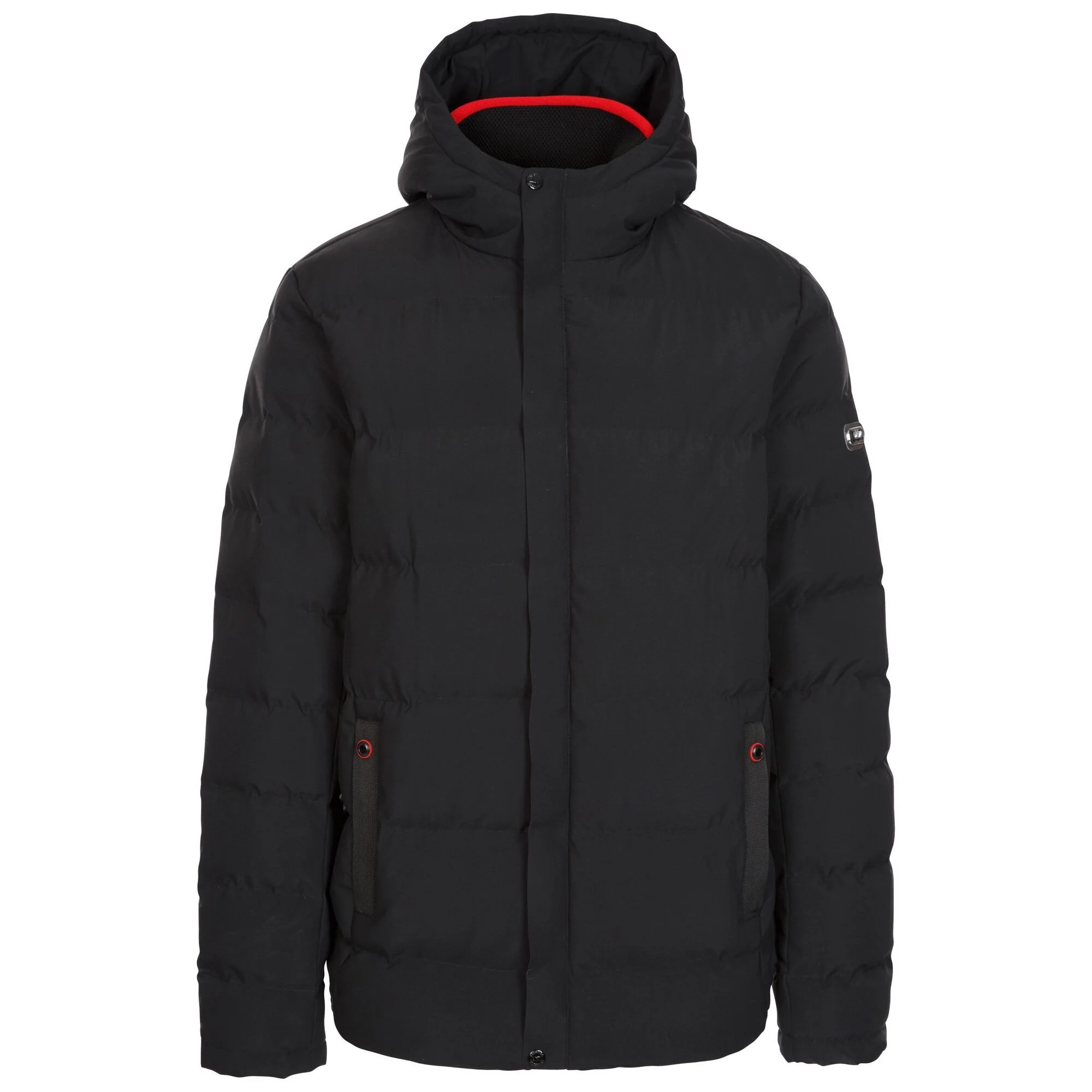 Trespass Mens Habbton Padded Jacket Black
