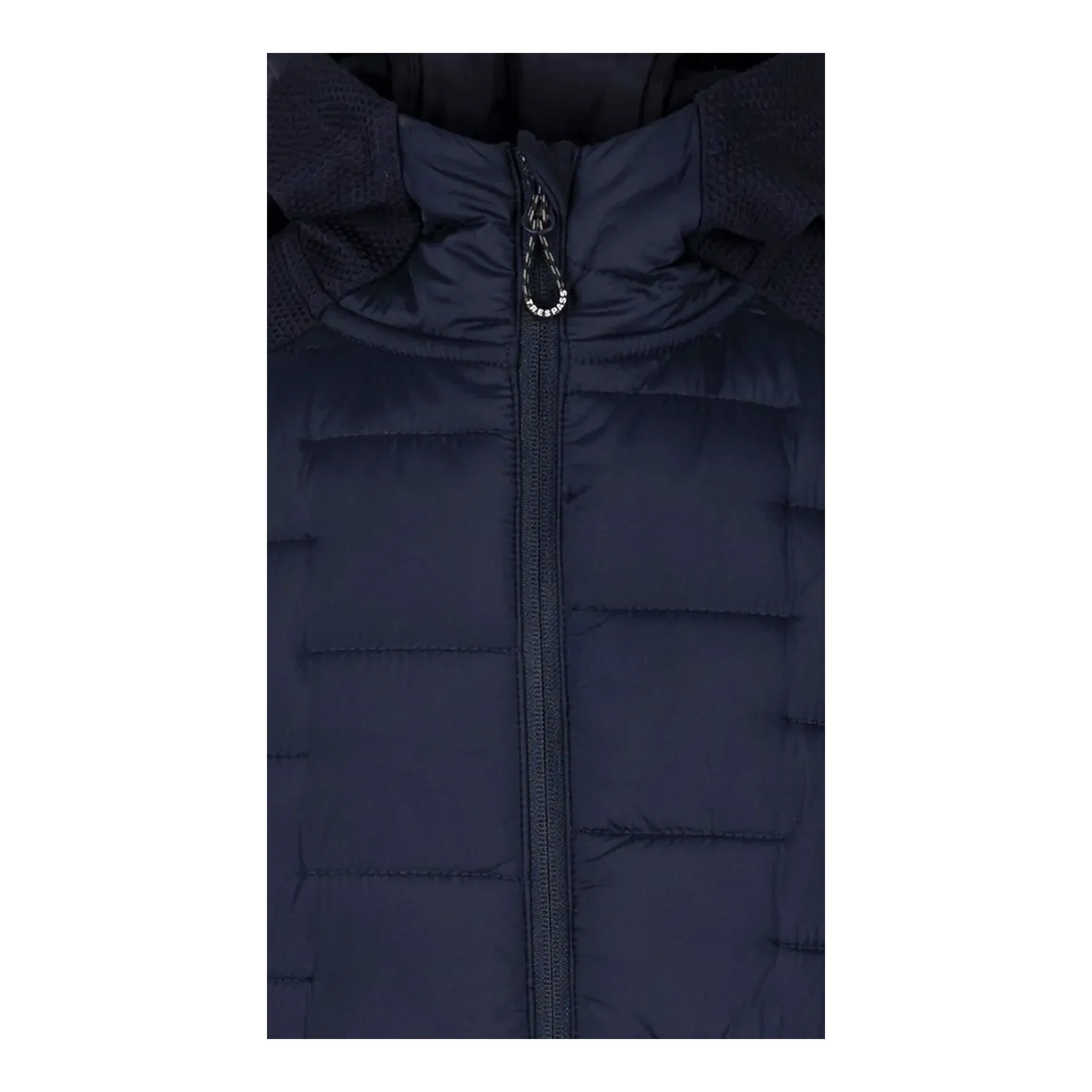 Trespass Mens Heber Hybrid Hoodie Navy - Image 3