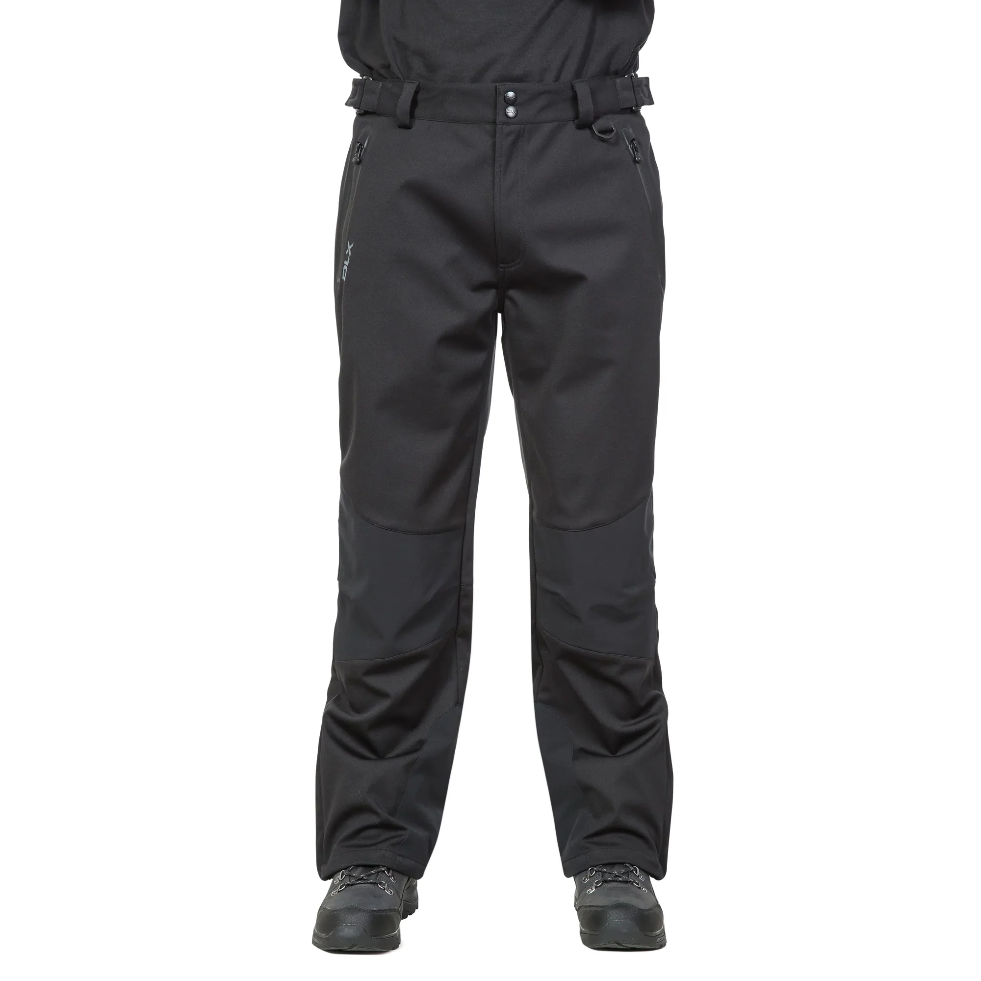 Trespass Mens Holloway Waterproof DLX Trousers Black - Image 3